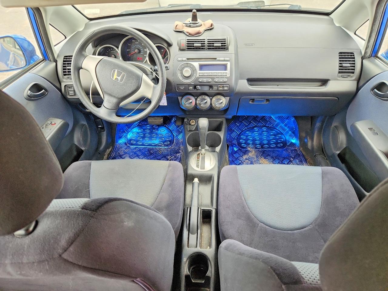 2007 Honda Fit Синий vin: JHMGD384X7S055774