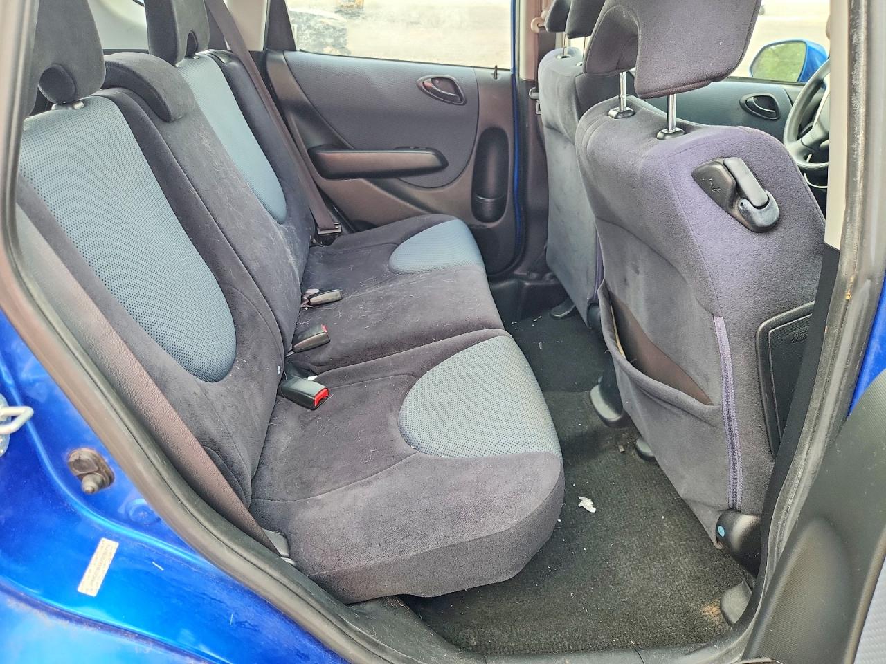 2007 Honda Fit Синий vin: JHMGD384X7S055774