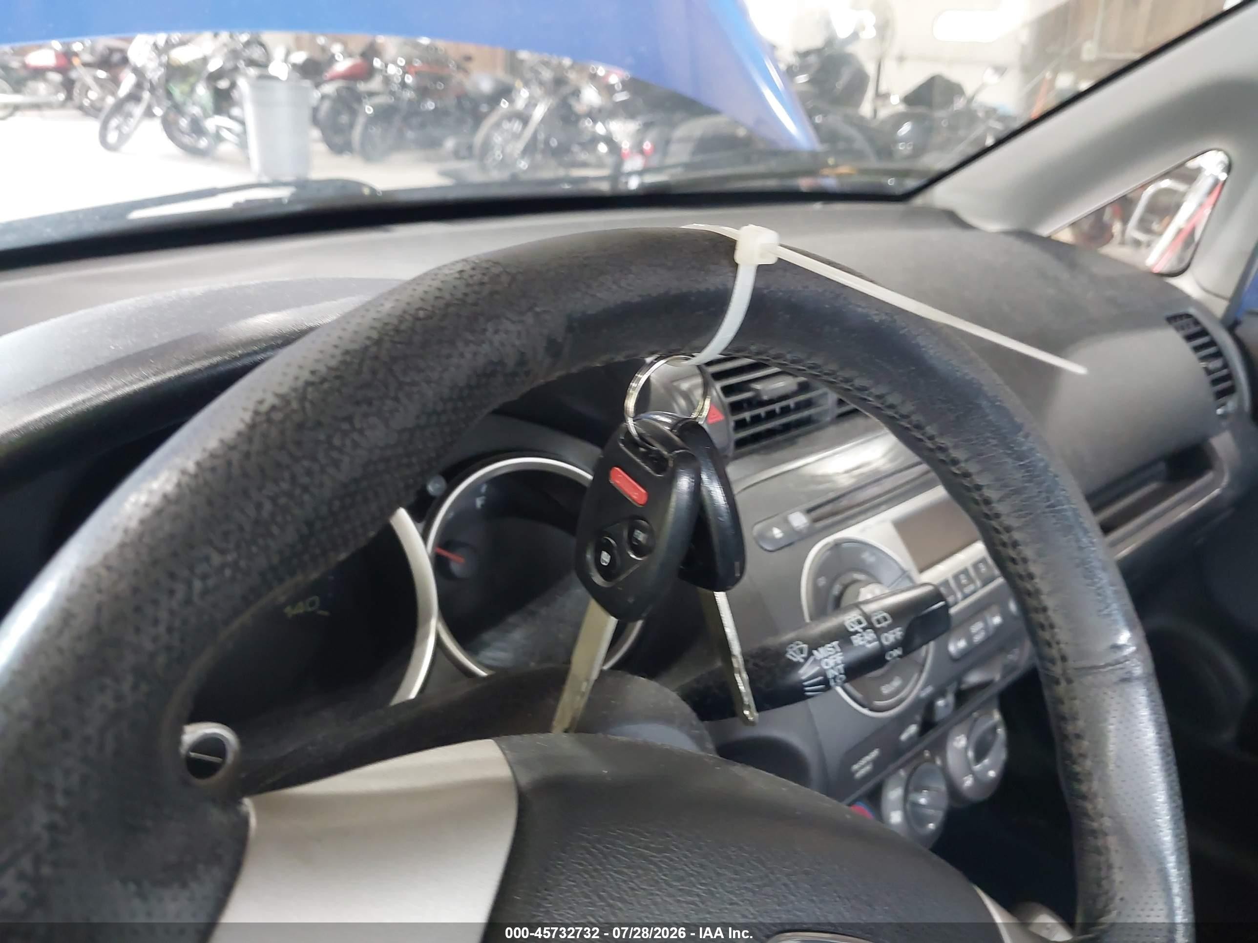 2007 Honda Fit Sport Blue vin: JHMGD38607S049225
