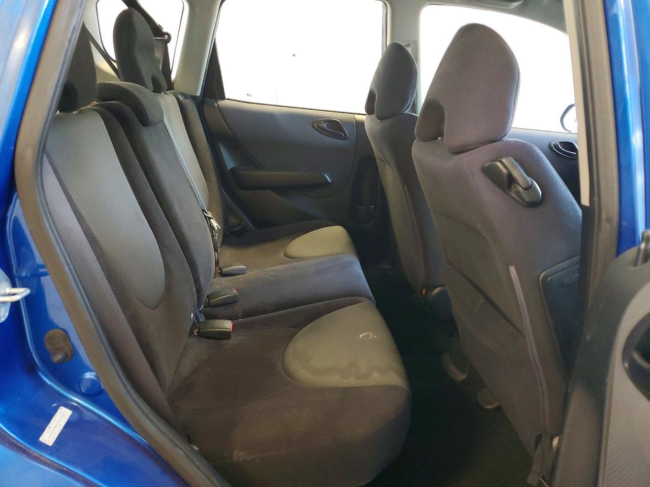2007 Honda Fit S Blue vin: JHMGD38607S053453