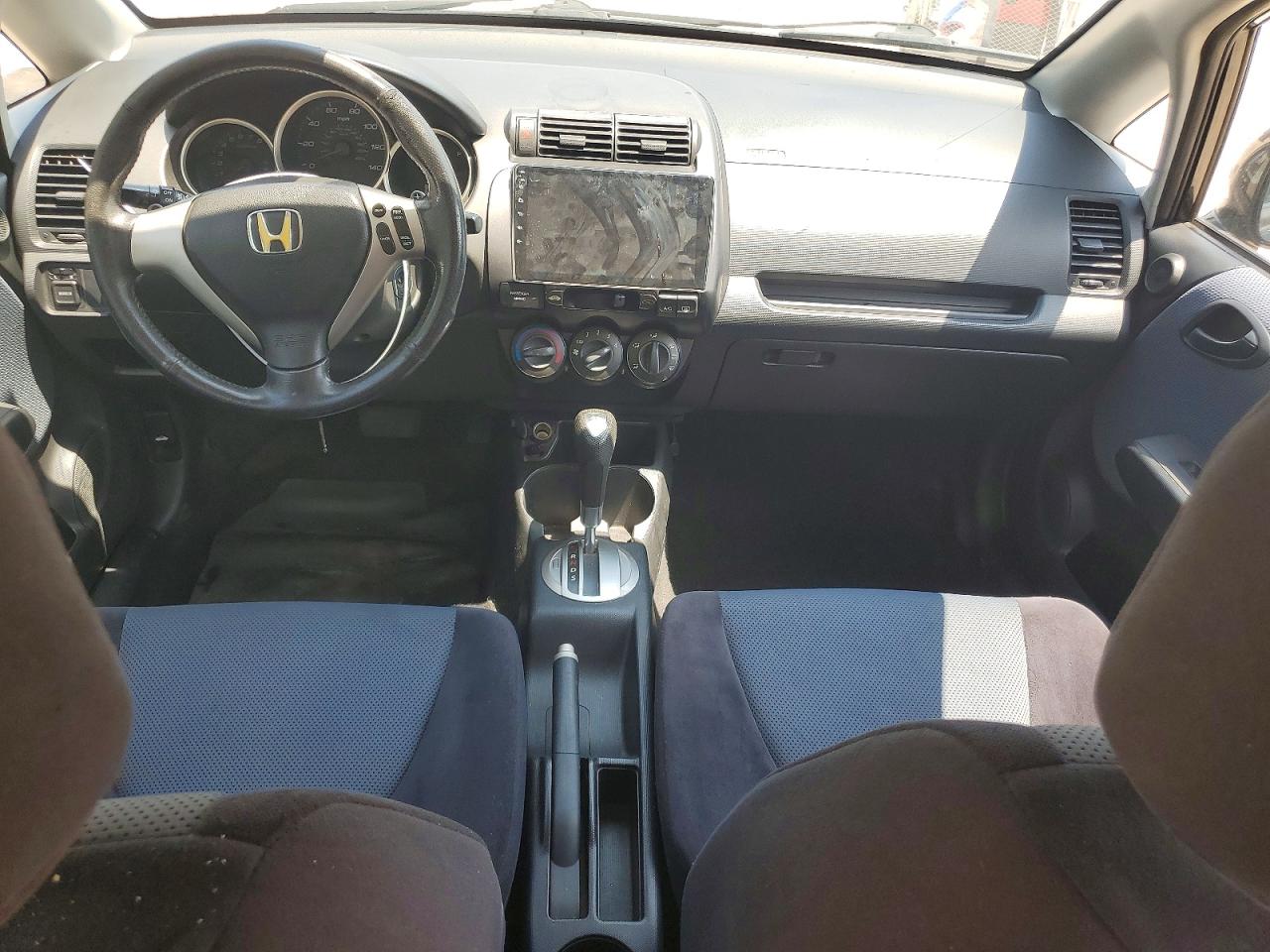 2008 Honda Fit Sport Black vin: JHMGD38608S005372