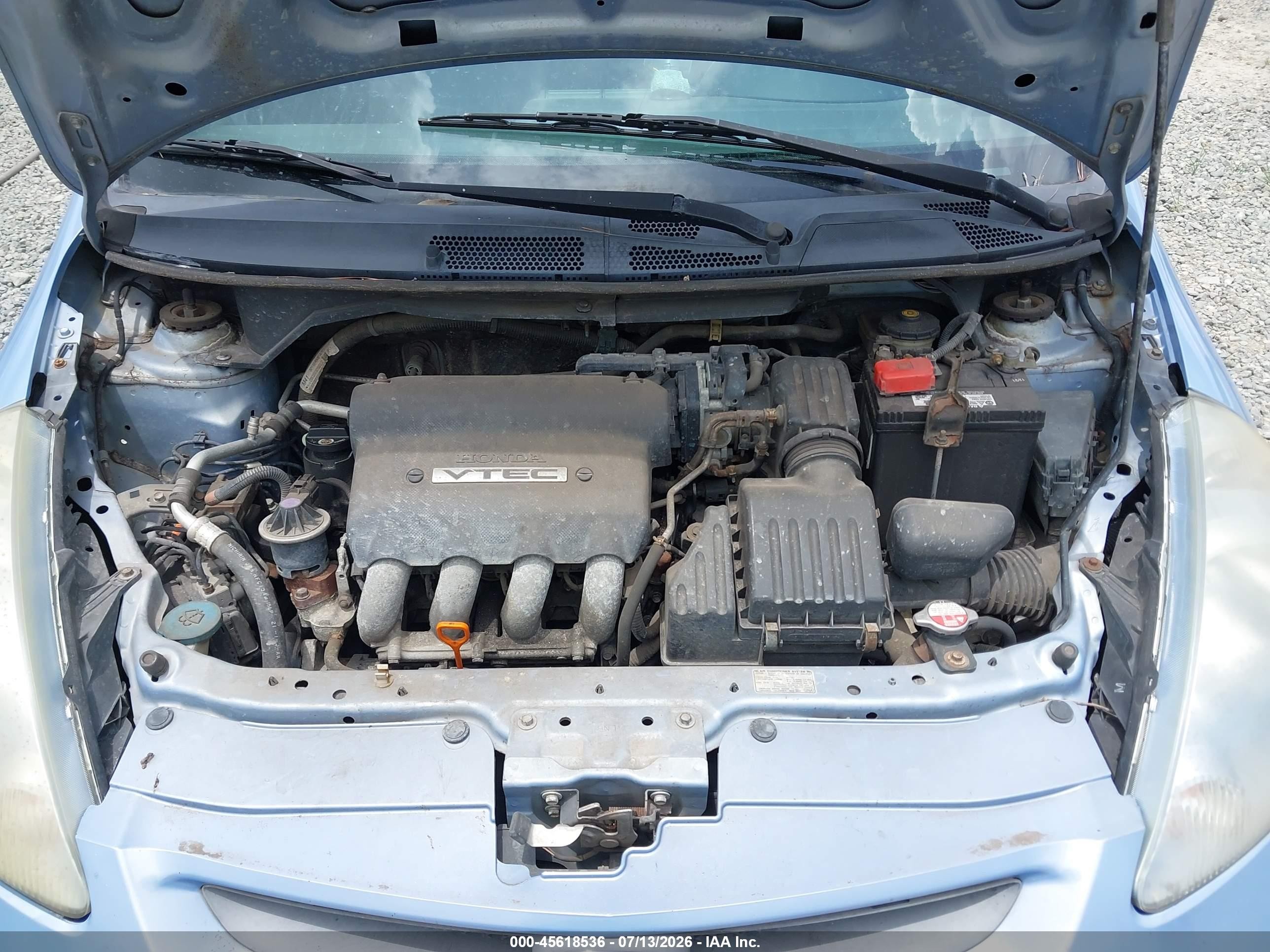 2008 Honda Fit Sport Blue vin: JHMGD38608S016596
