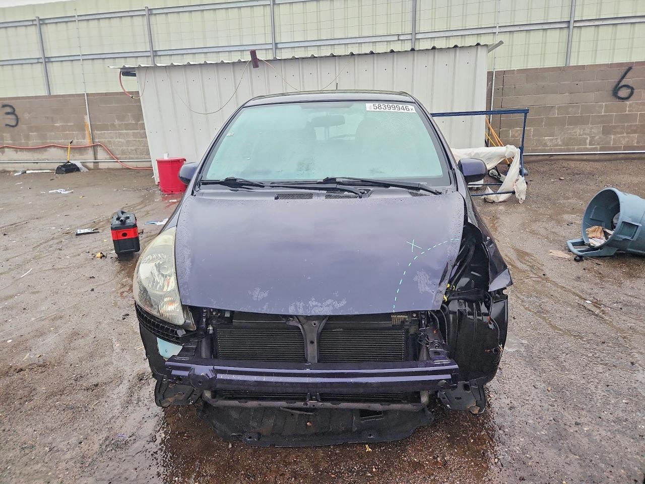 2008 Honda Fit Sport Blue vin: JHMGD38608S024729