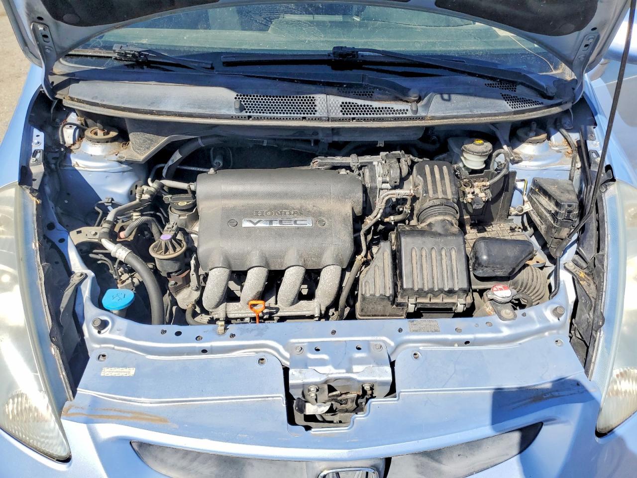 2008 Honda Fit Sport Blue vin: JHMGD38608S034239