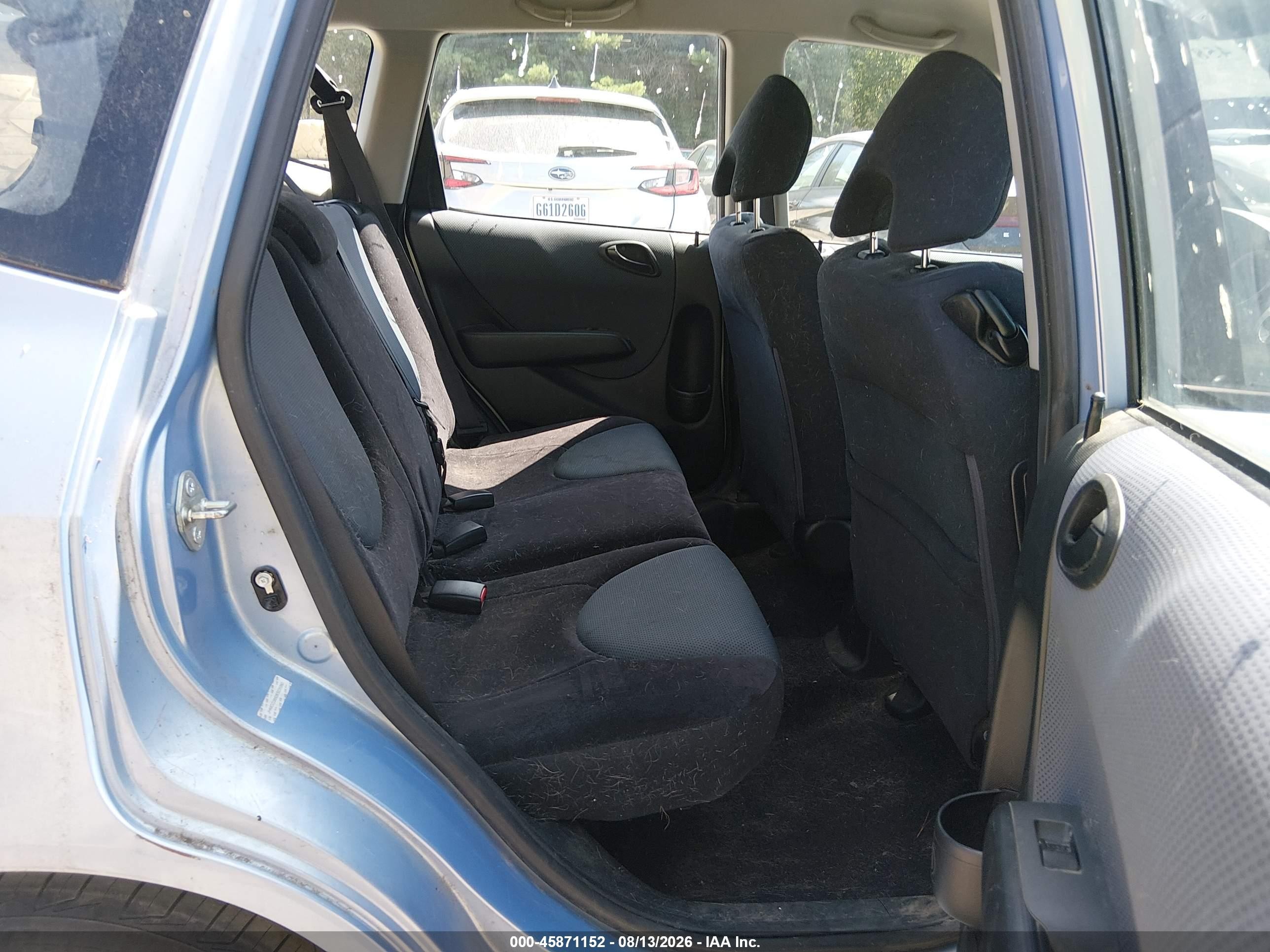 2008 Honda Fit Sport Light Blue vin: JHMGD38608S035990