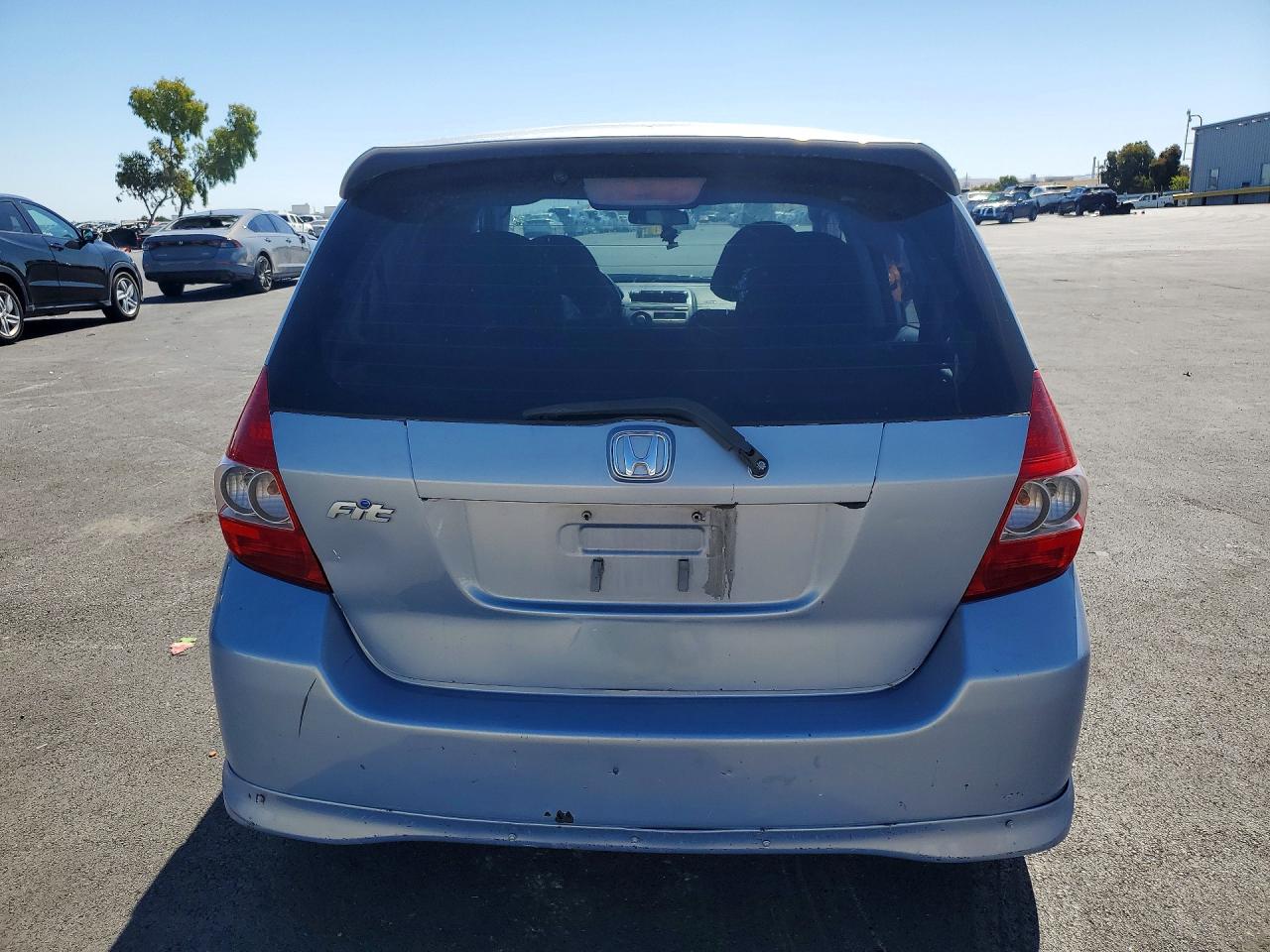 2008 Honda Fit Sport Blue vin: JHMGD38608S057536