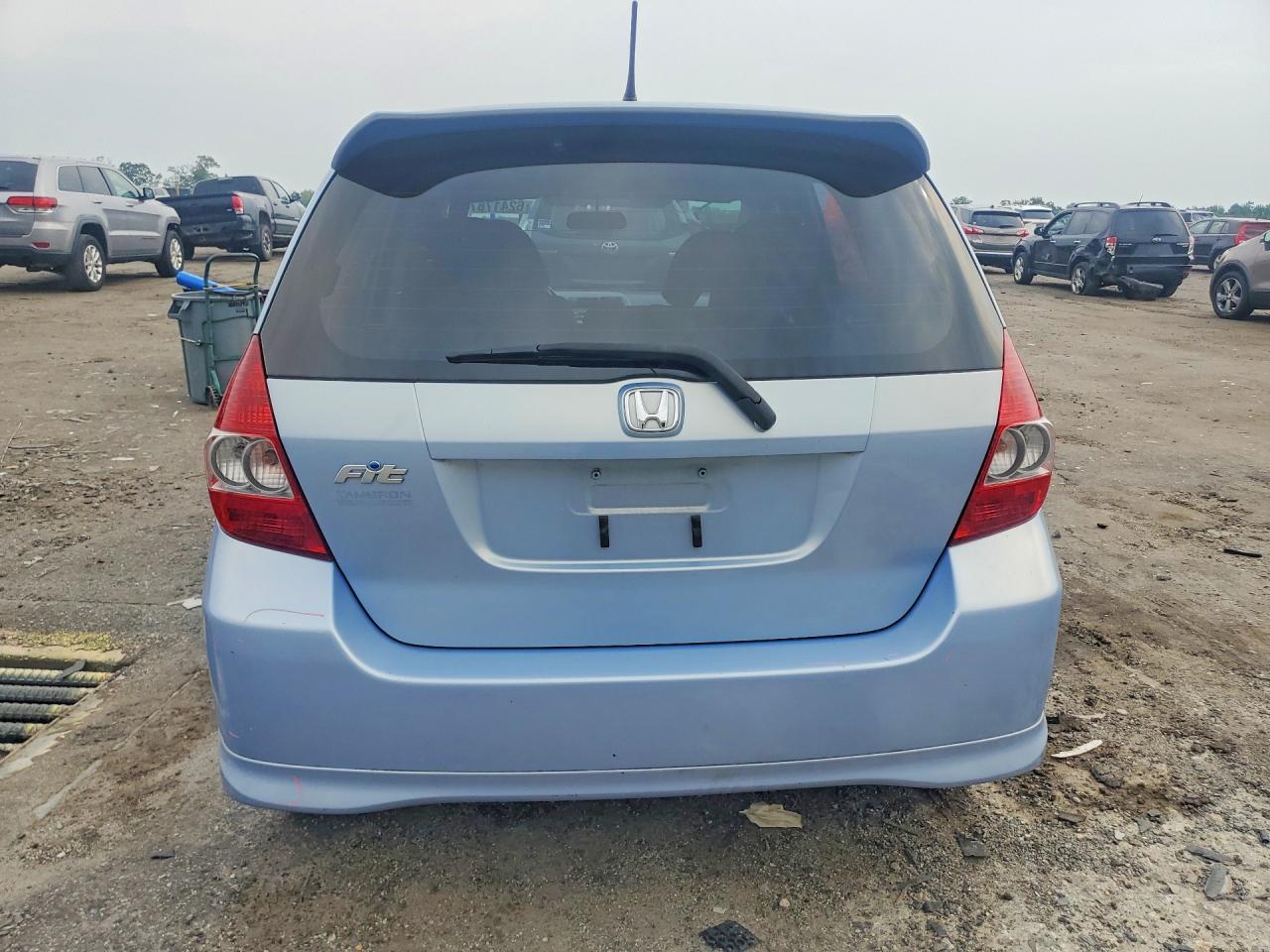 2008 Honda Fit Sport Blue vin: JHMGD38618S057397