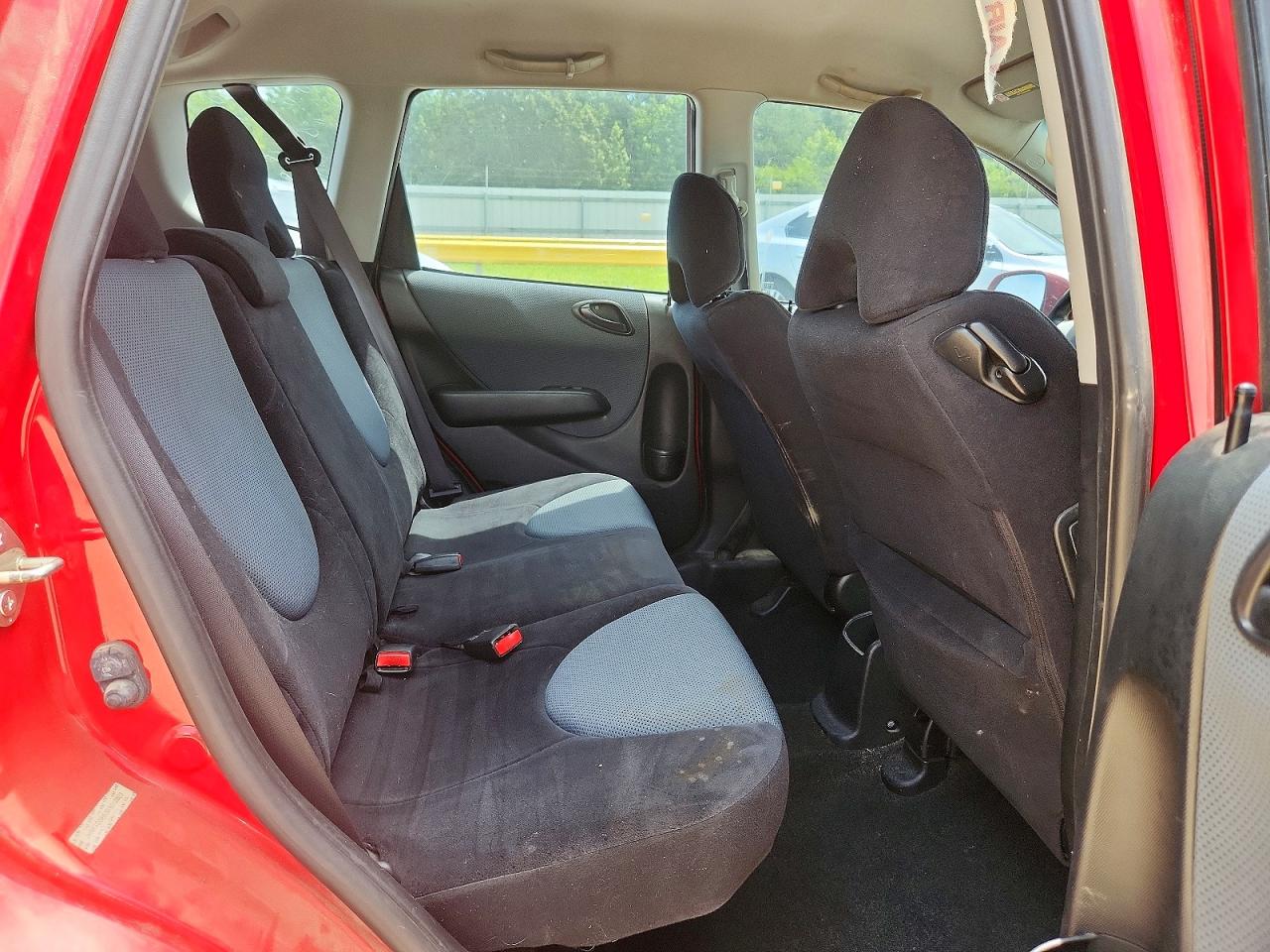 2008 Honda Fit Sport Red vin: JHMGD38638S012803