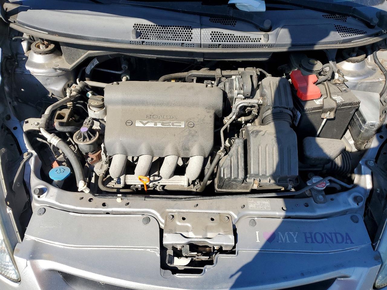 2008 Honda Fit Sport Gray vin: JHMGD38638S021436