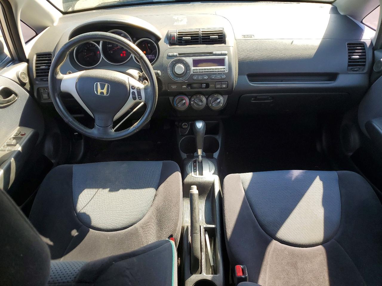 2008 Honda Fit Sport Gray vin: JHMGD38638S021436