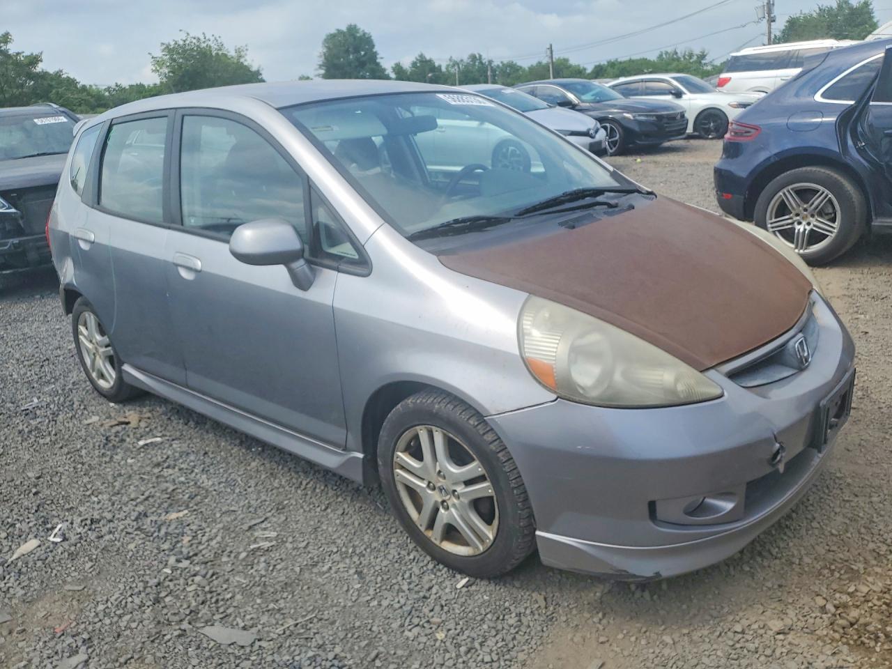 2008 Honda Fit Sport Серебряный vin: JHMGD38638S021694