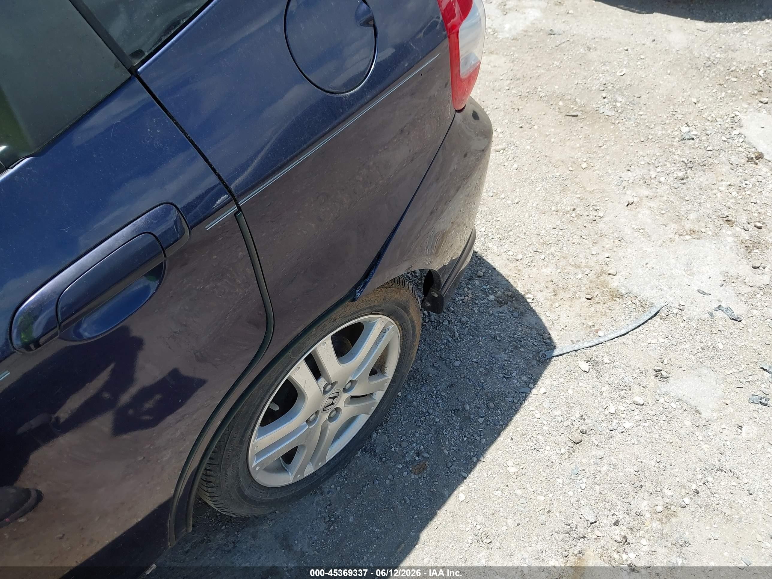 2008 Honda Fit Sport Синий vin: JHMGD38638S025499