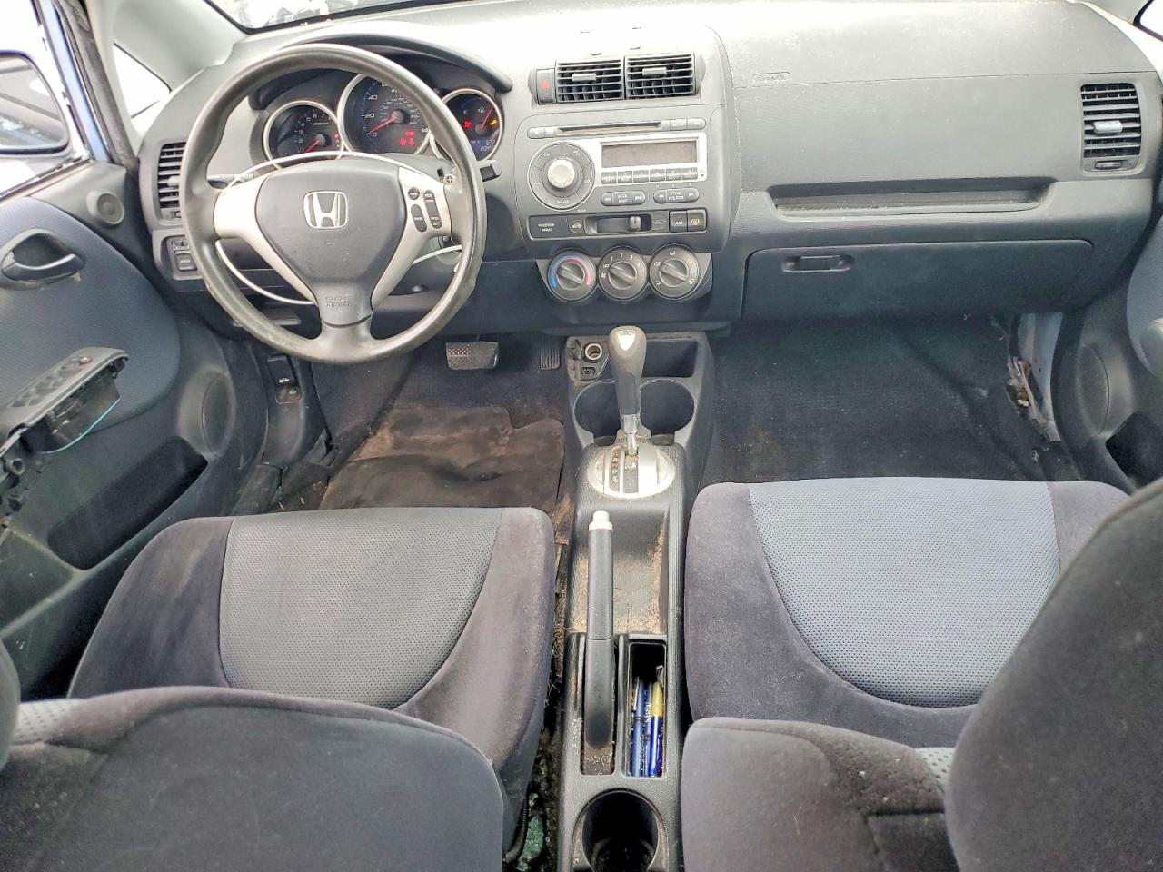 2008 Honda Fit Sport Blue vin: JHMGD38638S035983