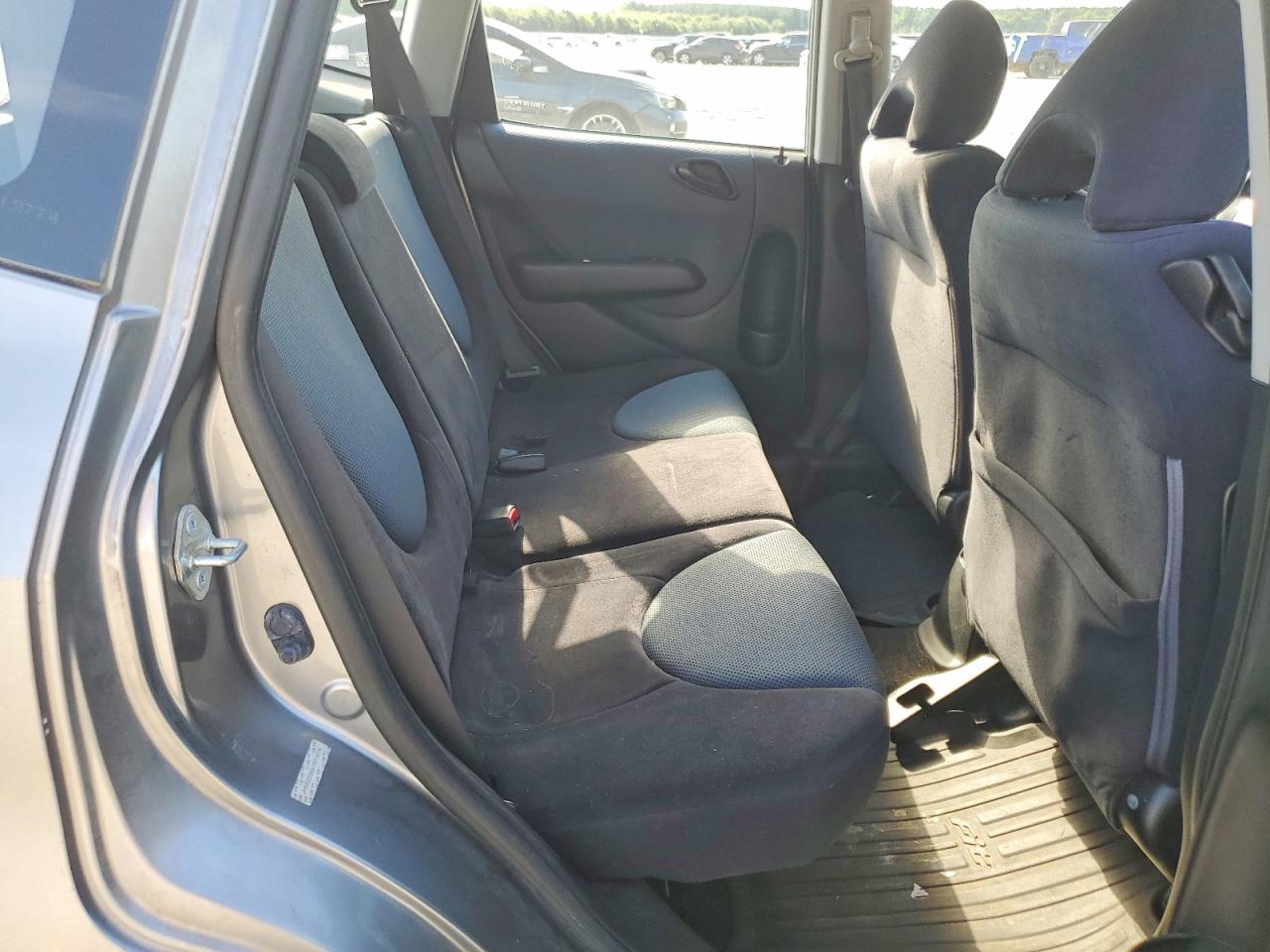 2007 Honda Fit S Gray vin: JHMGD38647S019774
