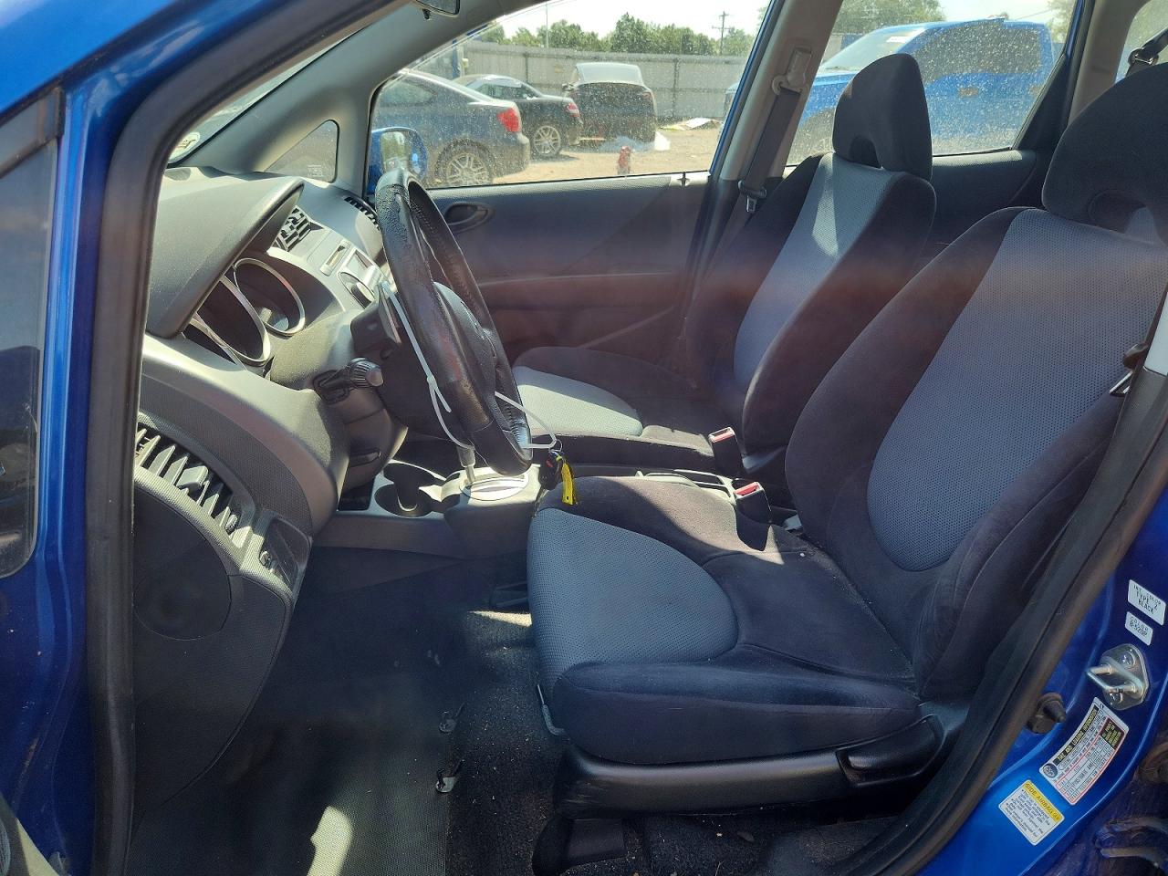 2008 Honda Fit Sport Blue vin: JHMGD38648S006878