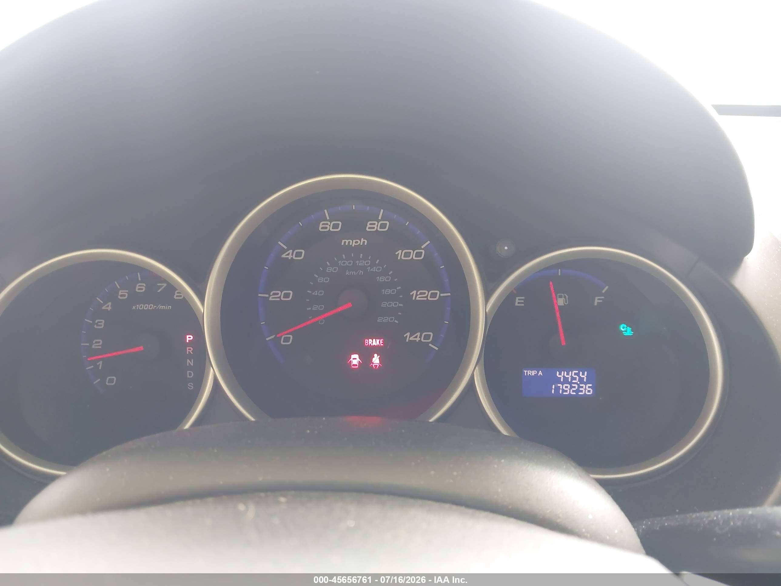 2007 Honda Fit Sport Blue vin: JHMGD38657S053450
