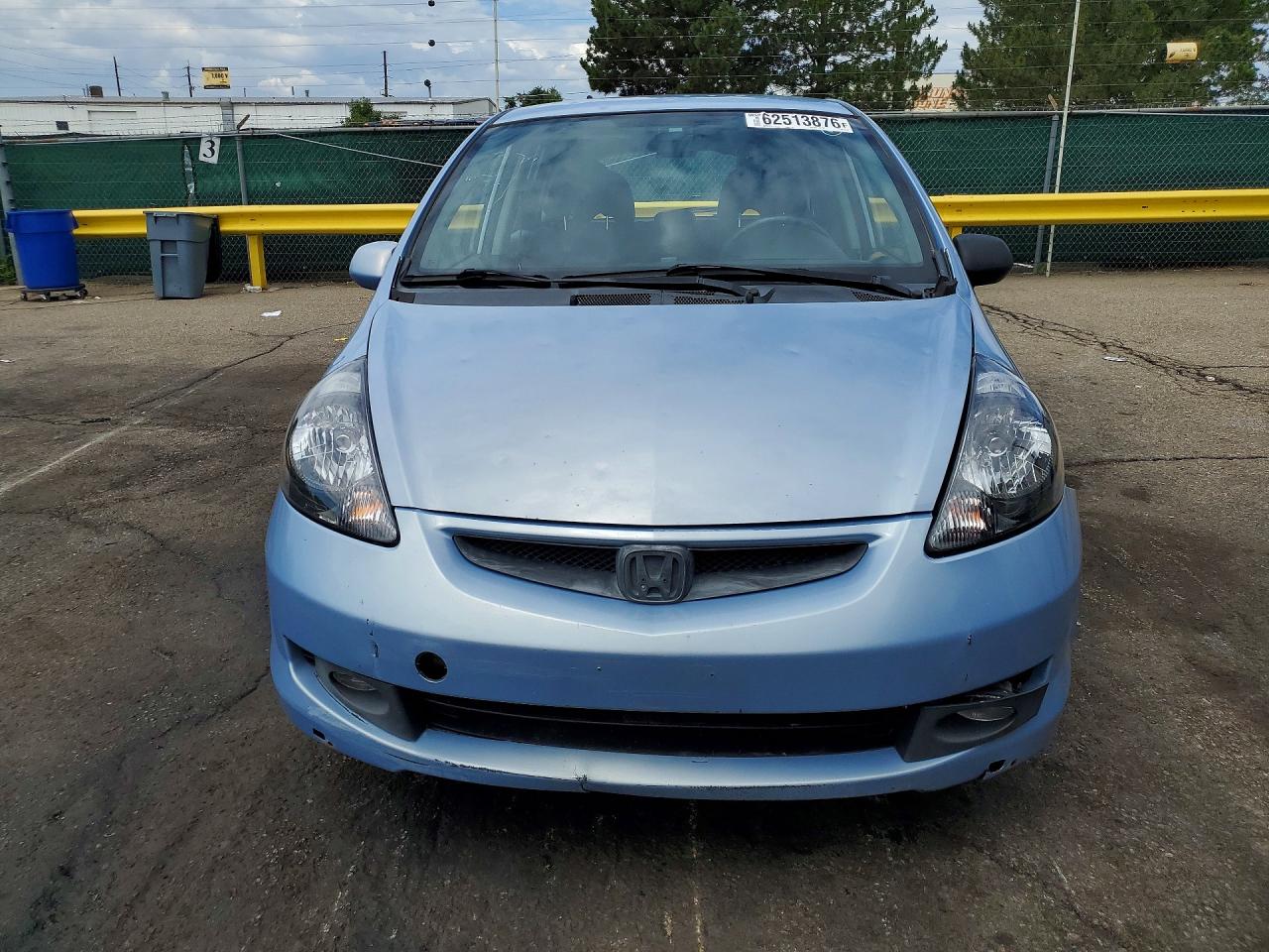 2008 Honda Fit Sport Синий vin: JHMGD38658S033779