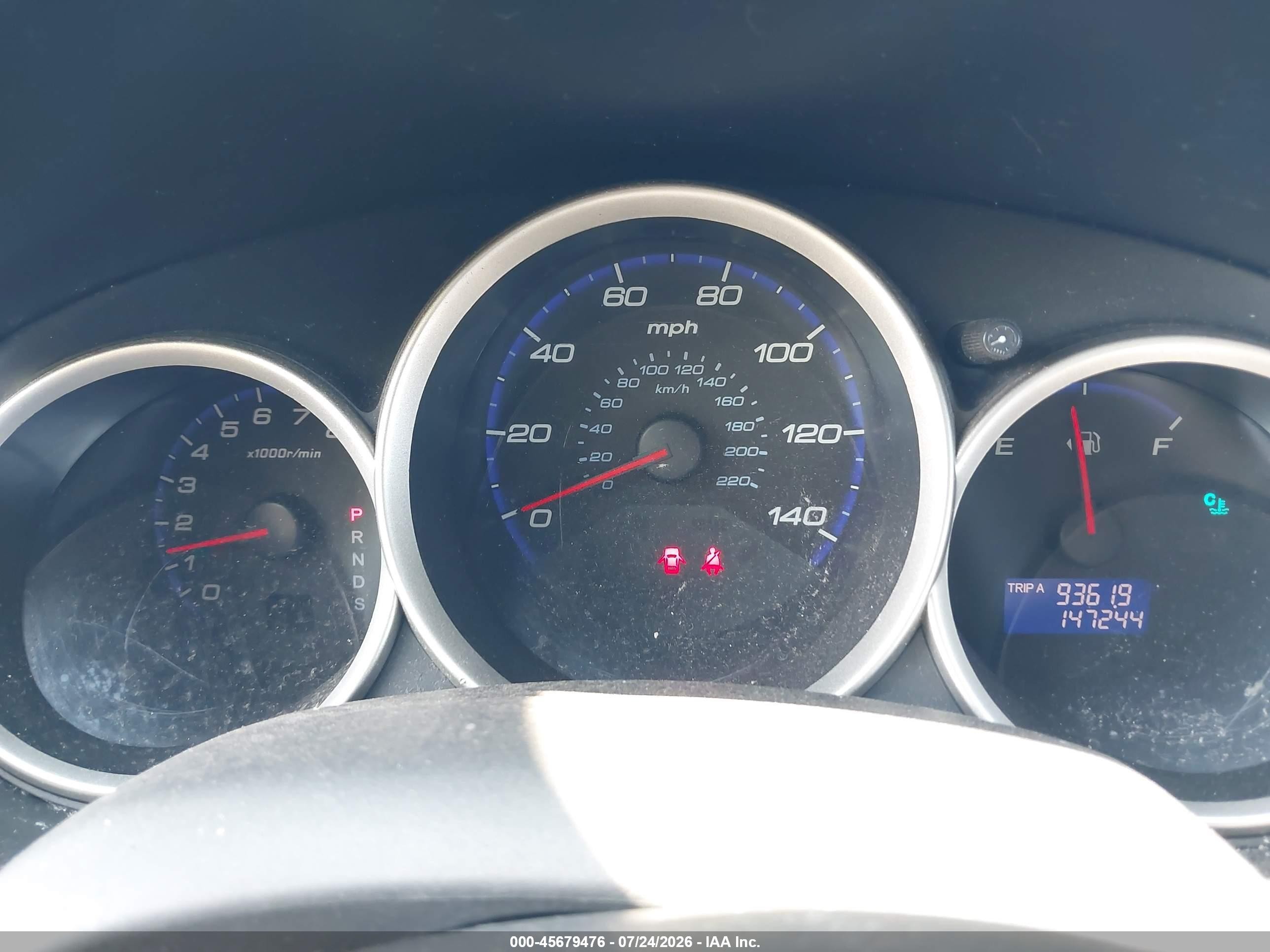 2007 Honda Fit Sport Blue vin: JHMGD38667S049620