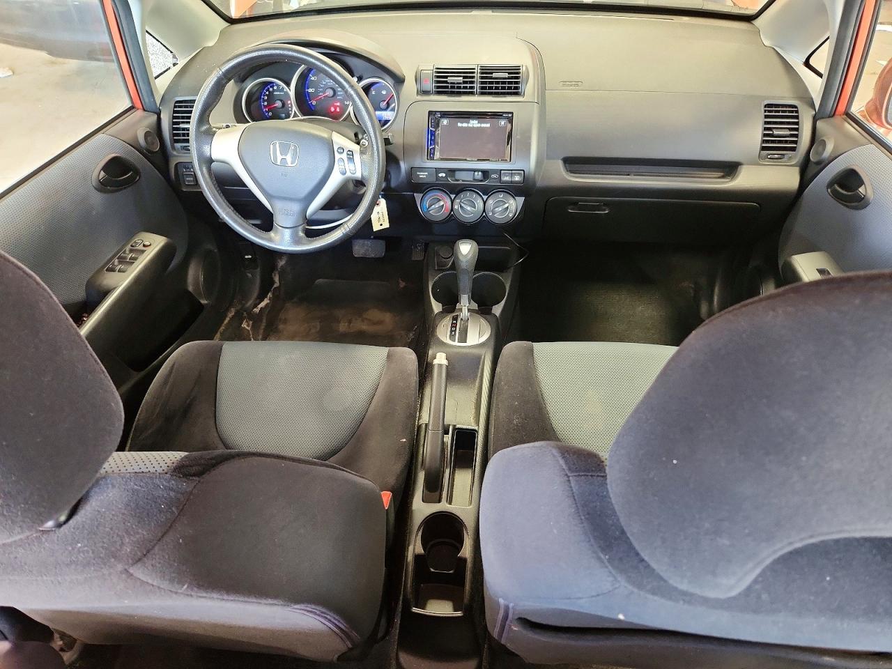 2008 Honda Fit Sport Orange vin: JHMGD38668S036464