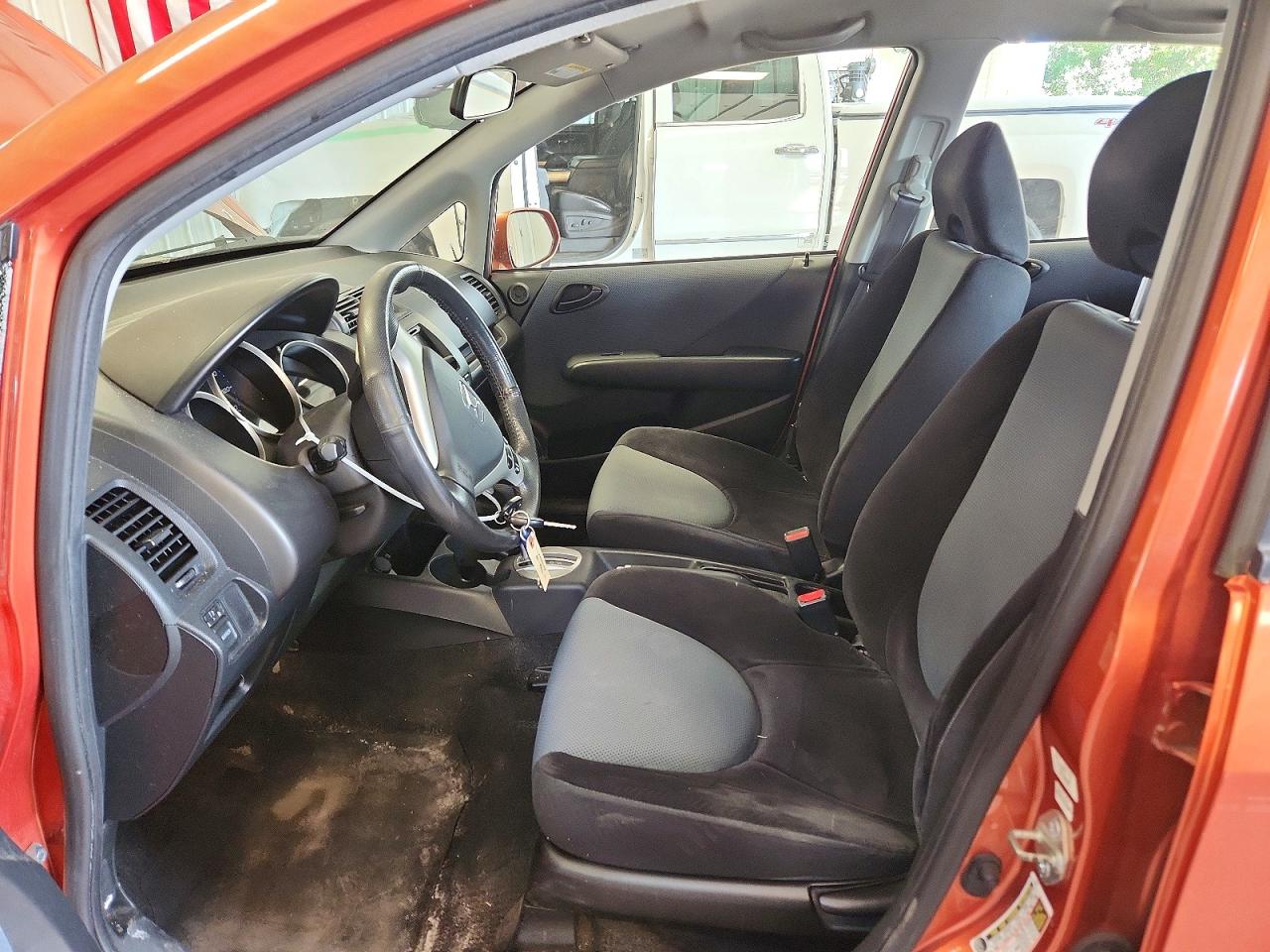 2008 Honda Fit Sport Orange vin: JHMGD38668S036464