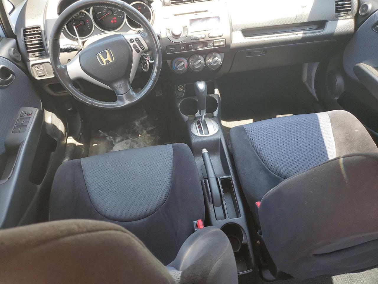 2008 Honda Fit Sport Blue vin: JHMGD38668S041907
