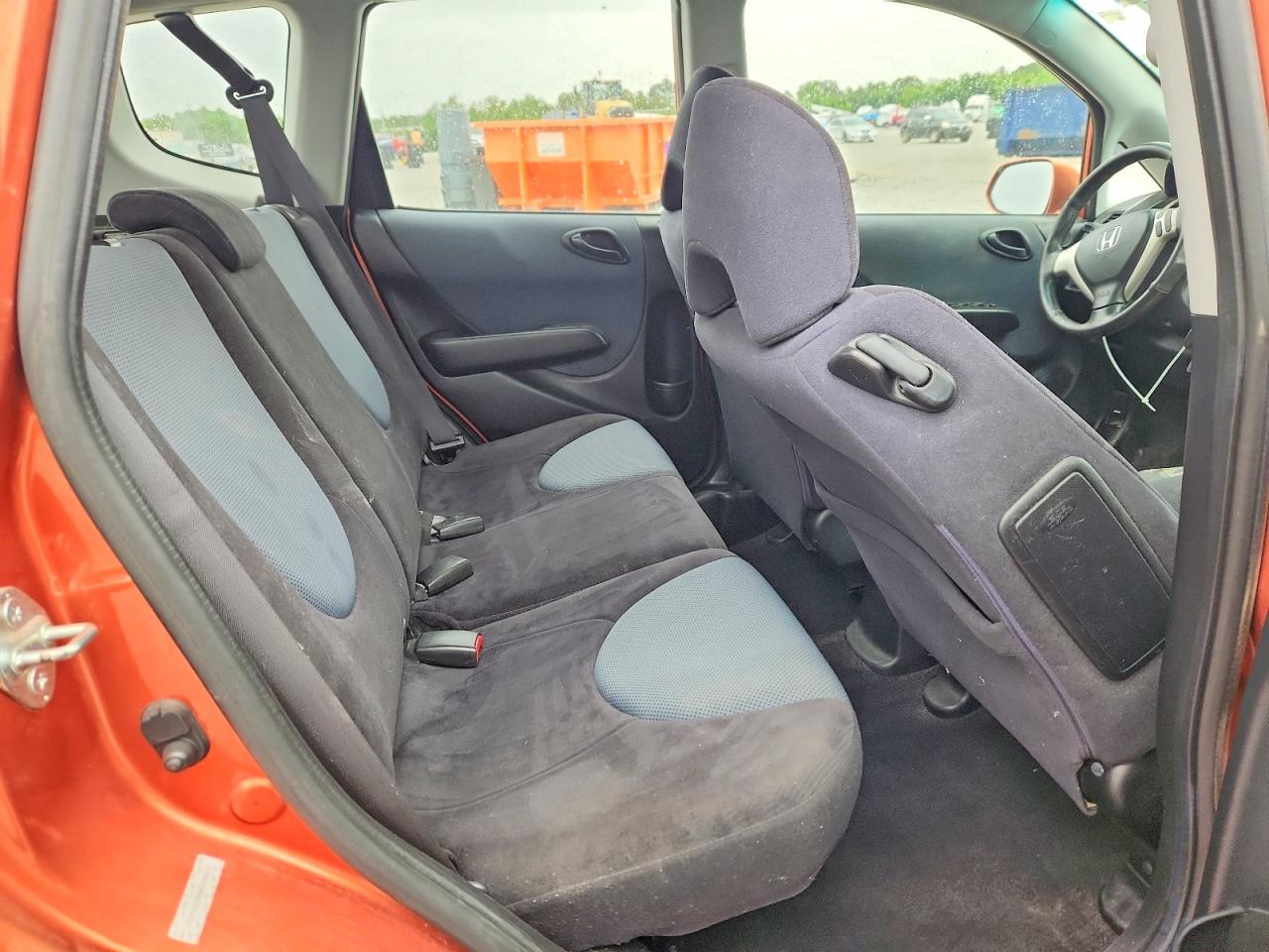 2008 Honda Fit Sport Orange vin: JHMGD38668S048212