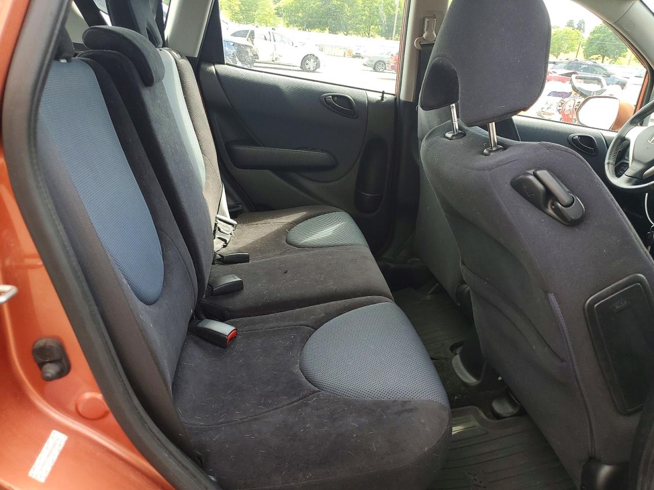 2008 Honda Fit Sport Orange vin: JHMGD38668S062143