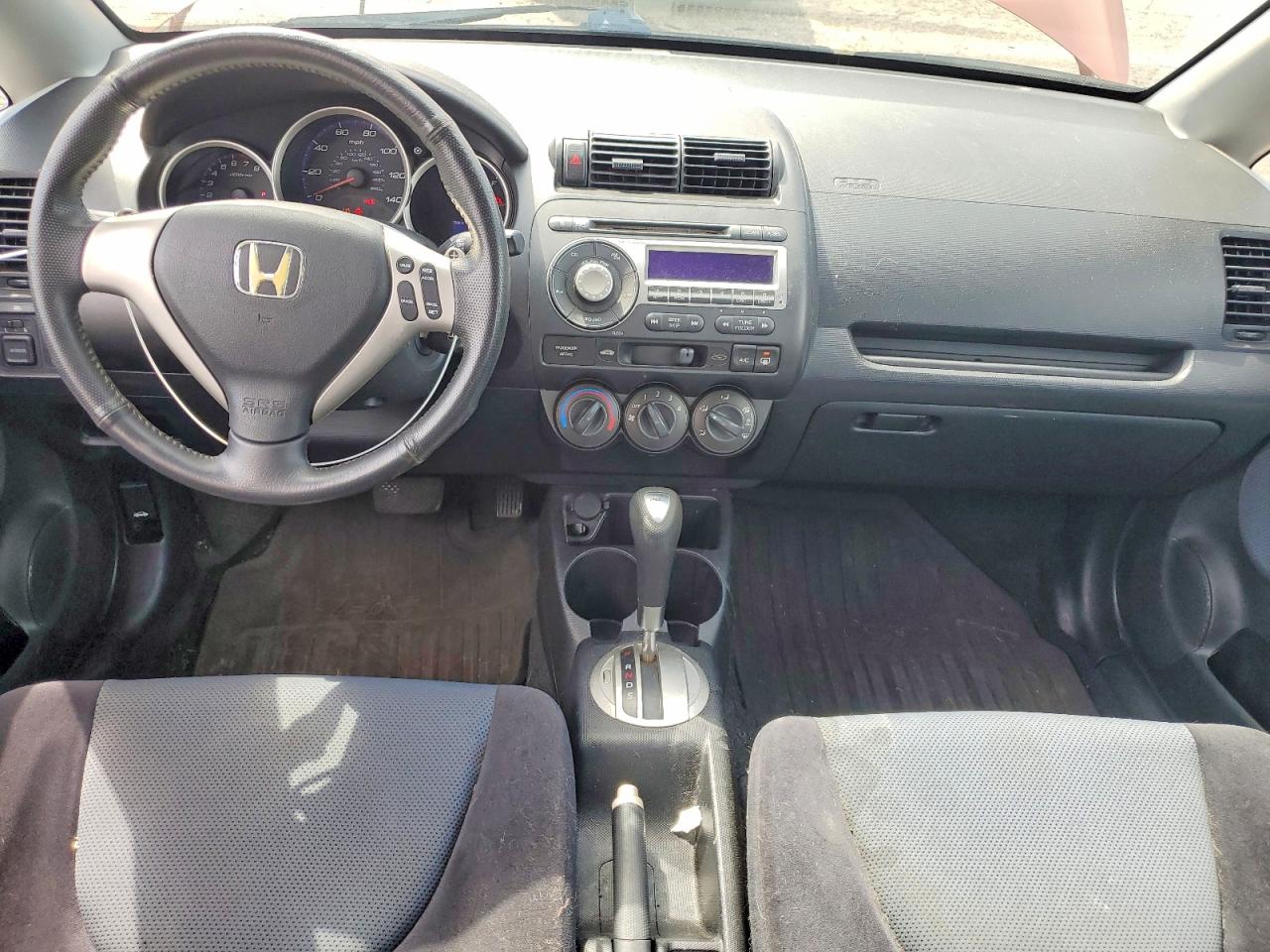 2008 Honda Fit Sport Orange vin: JHMGD38668S062143