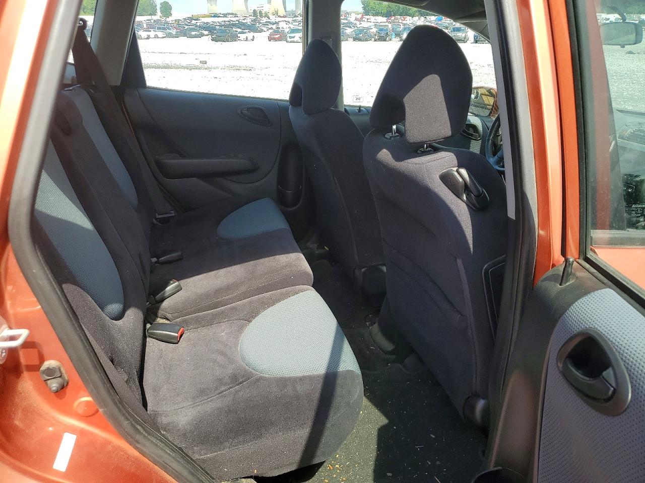 2007 Honda Fit S Orange vin: JHMGD38677S020918