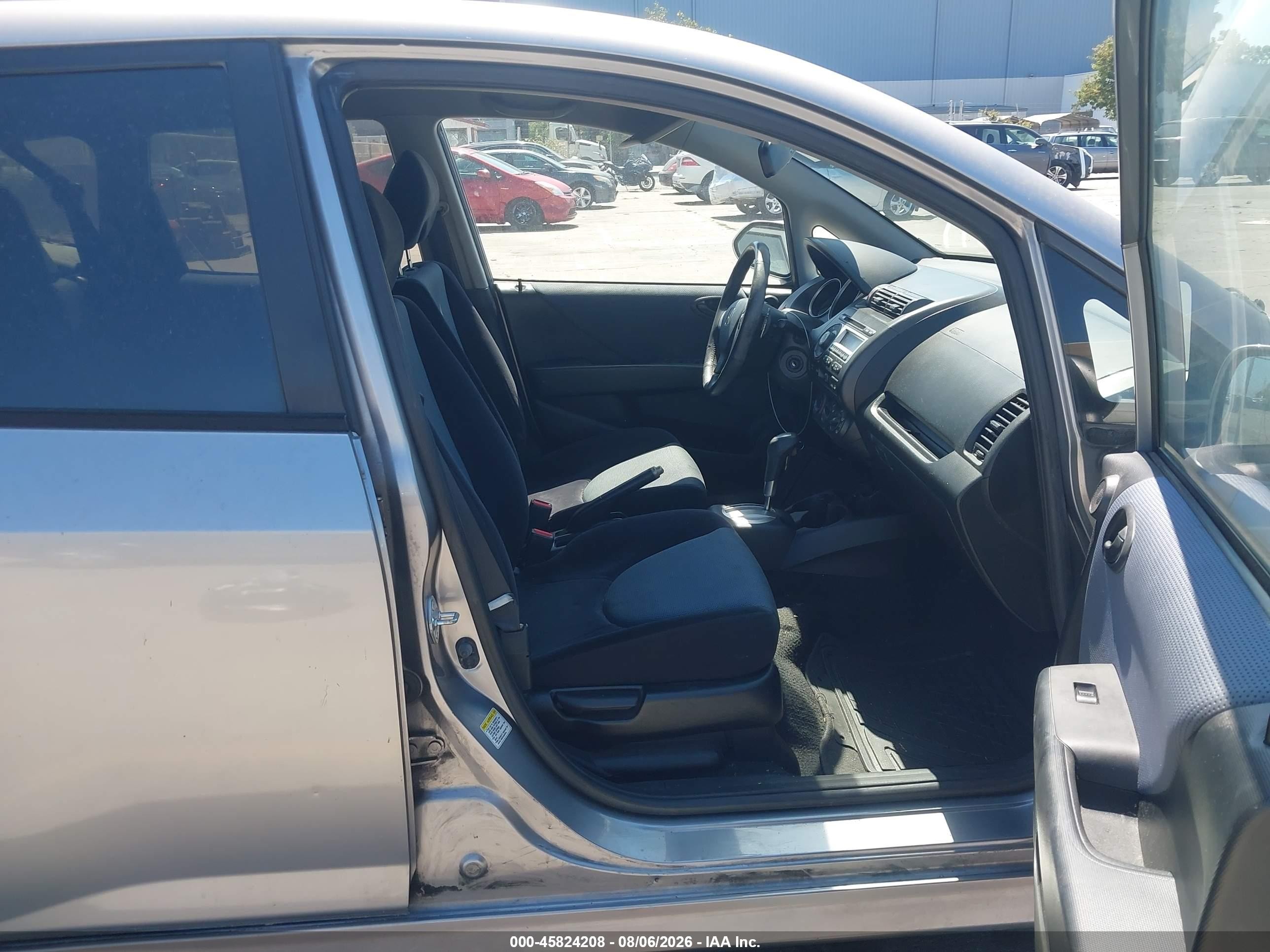 2007 Honda Fit Sport Silver vin: JHMGD38677S024516