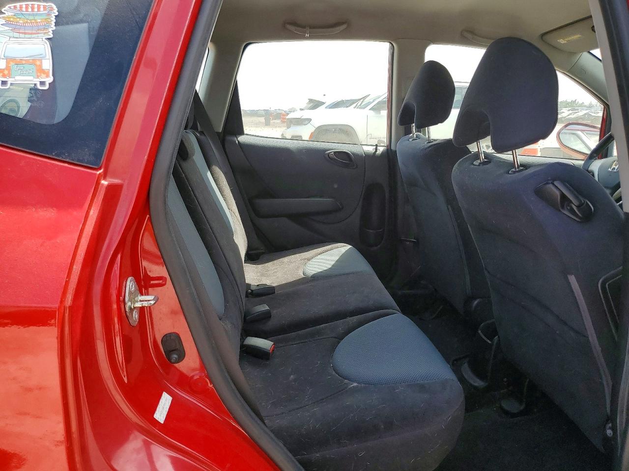 2008 Honda Fit Sport Red vin: JHMGD38678S073667