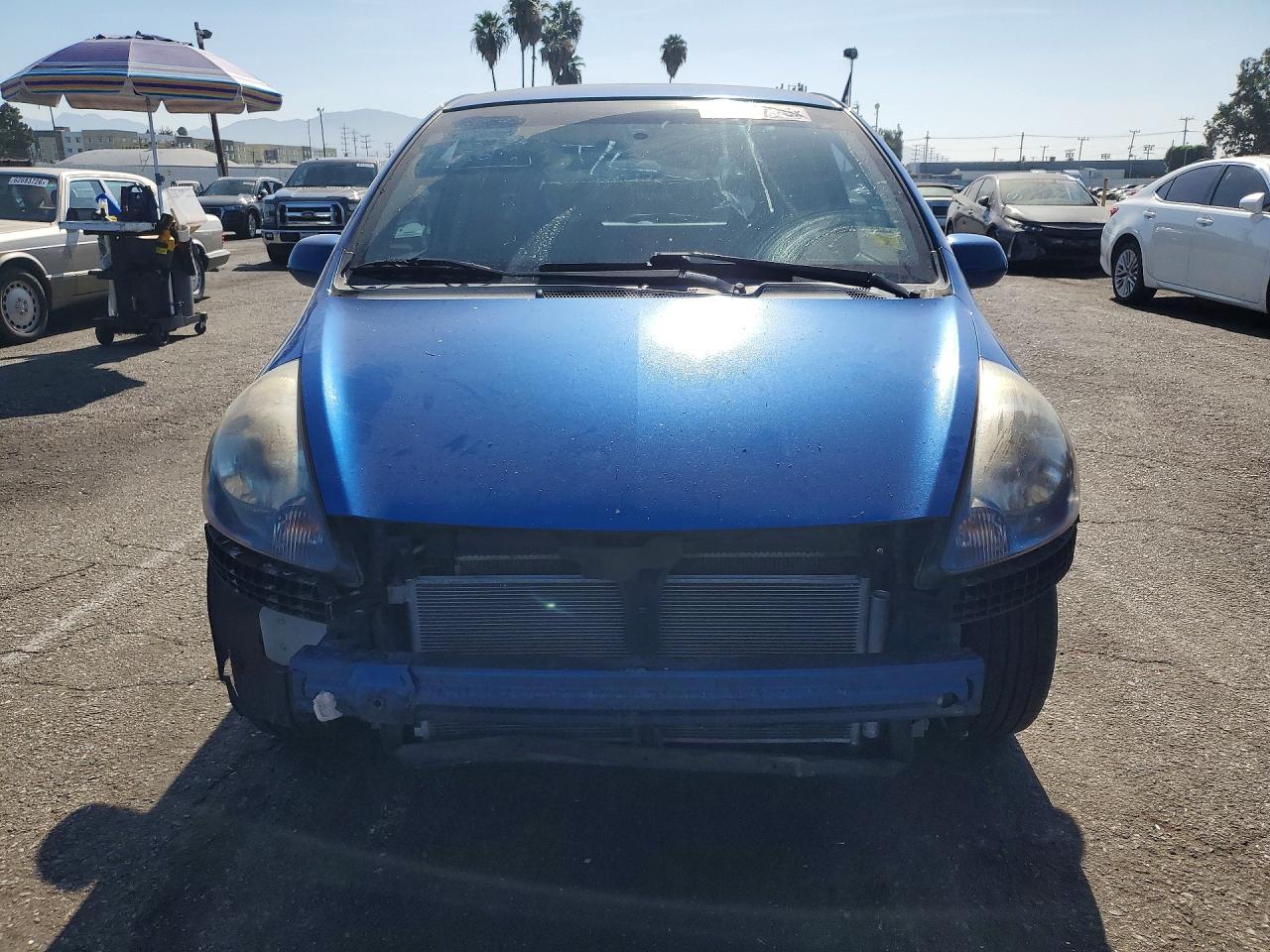 2008 Honda Fit Sport Синий vin: JHMGD38688S015857