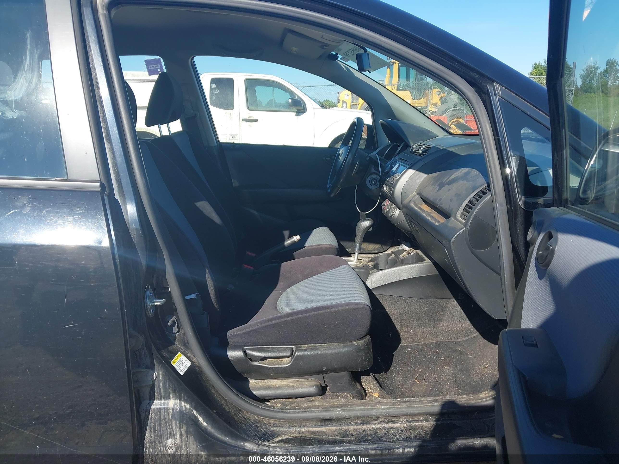 2008 Honda Fit Sport Черный vin: JHMGD38688S016409