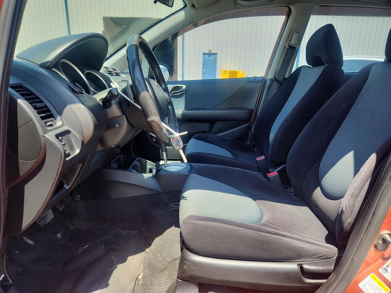 2008 Honda Fit Sport Orange vin: JHMGD38688S035185