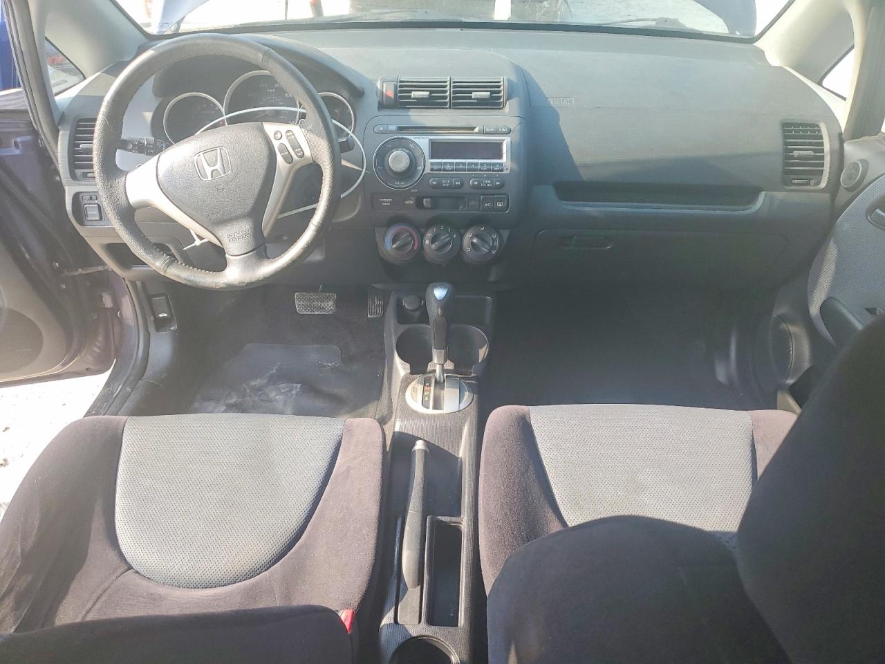 2008 Honda Fit Sport Blue vin: JHMGD38688S043335