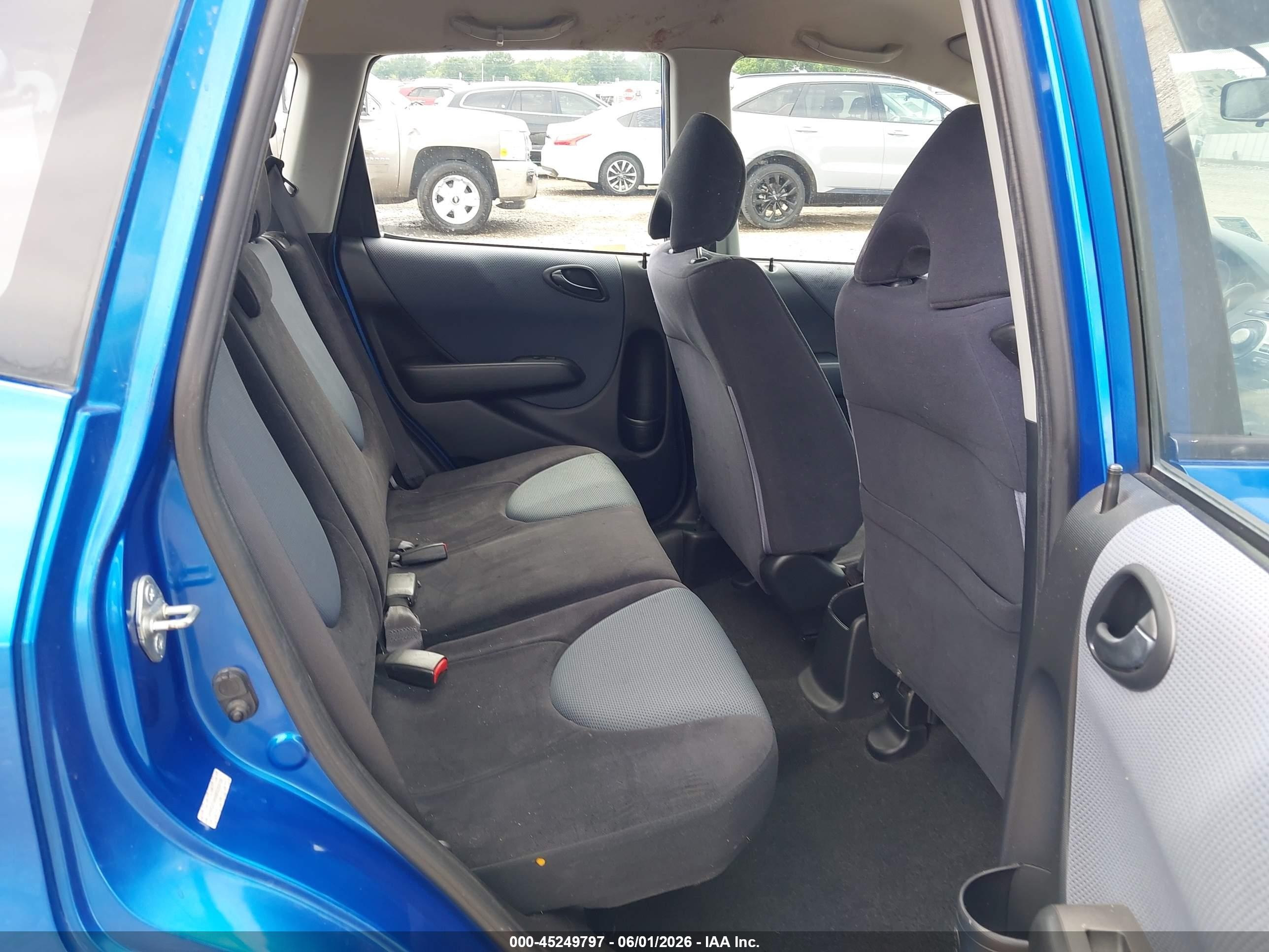 2008 Honda Fit Sport Синий vin: JHMGD38688S059728
