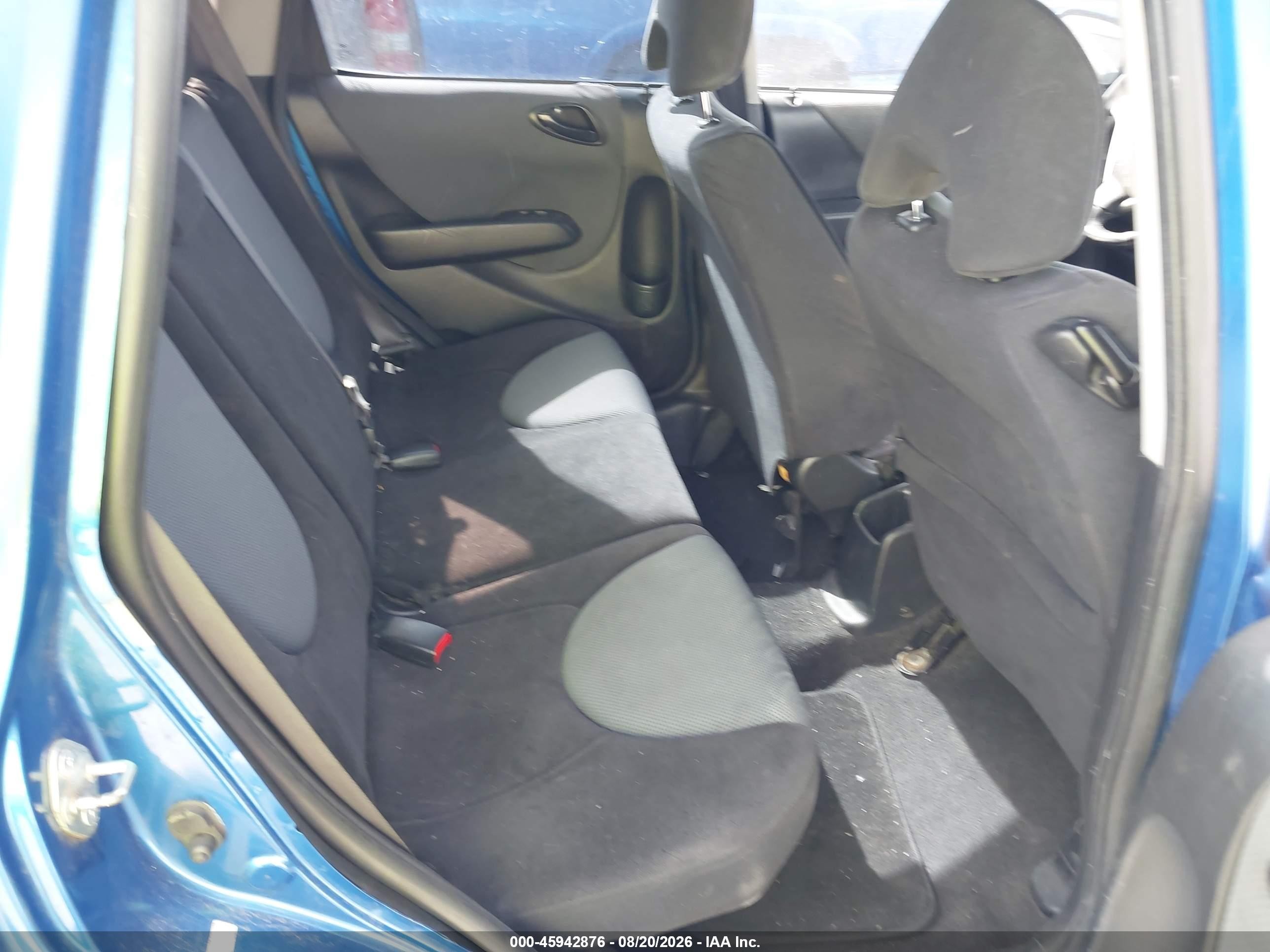 2008 Honda Fit Sport Blue vin: JHMGD38688S067828