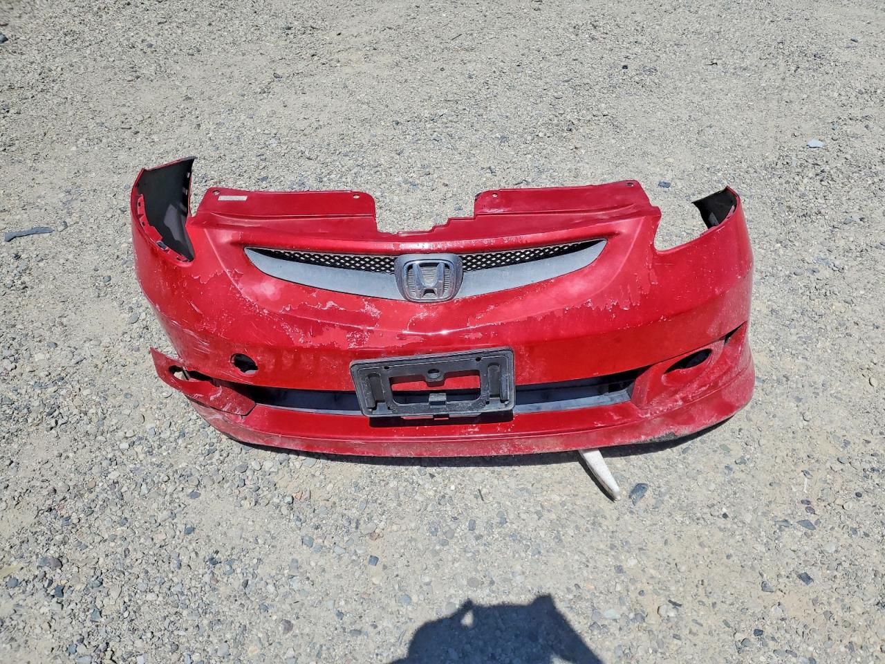 2007 Honda Fit Red vin: JHMGD38697S044007