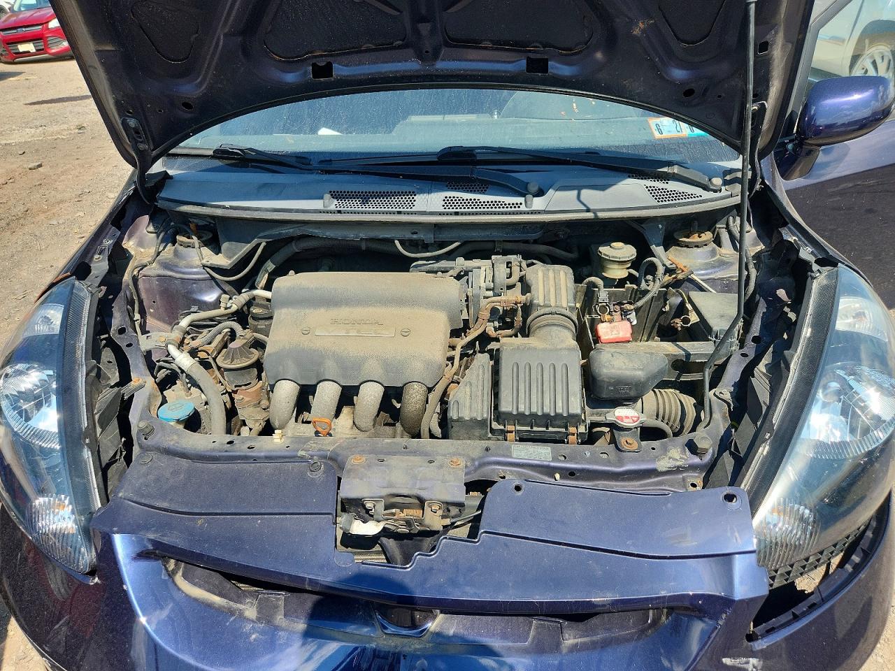 2008 Honda Fit Sport Blue vin: JHMGD38698S008948