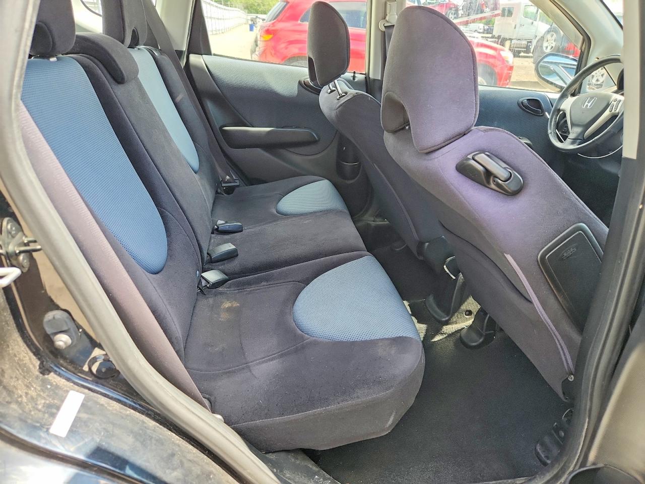 2008 Honda Fit Sport Black vin: JHMGD38698S024454