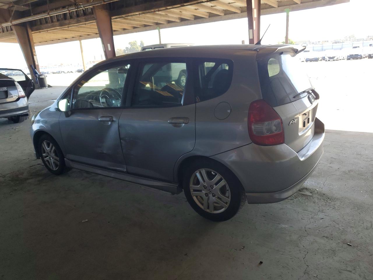 2008 Honda Fit Sport Серый vin: JHMGD38698S026317
