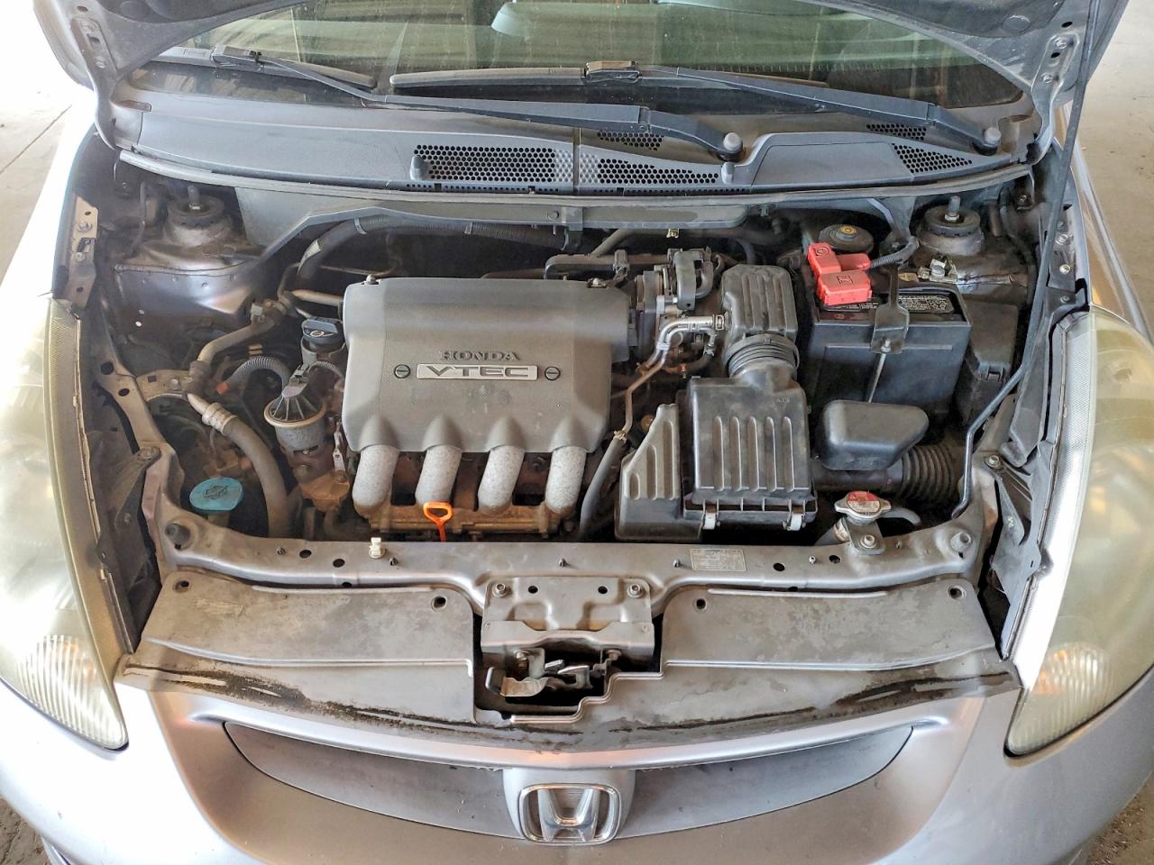 2008 Honda Fit Sport Серый vin: JHMGD38698S026317