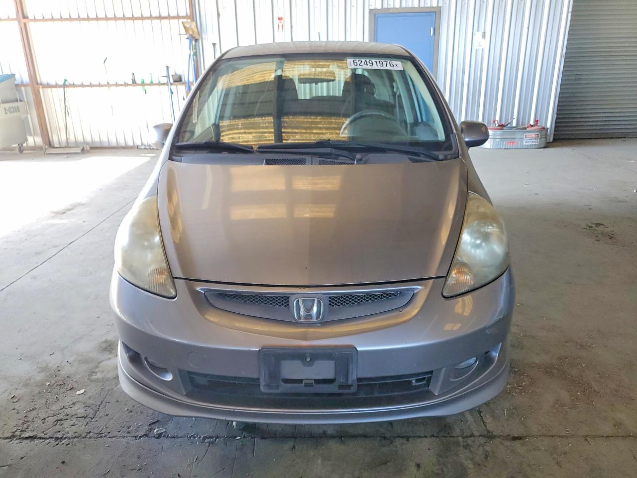 2008 Honda Fit Sport Серый vin: JHMGD38698S026317