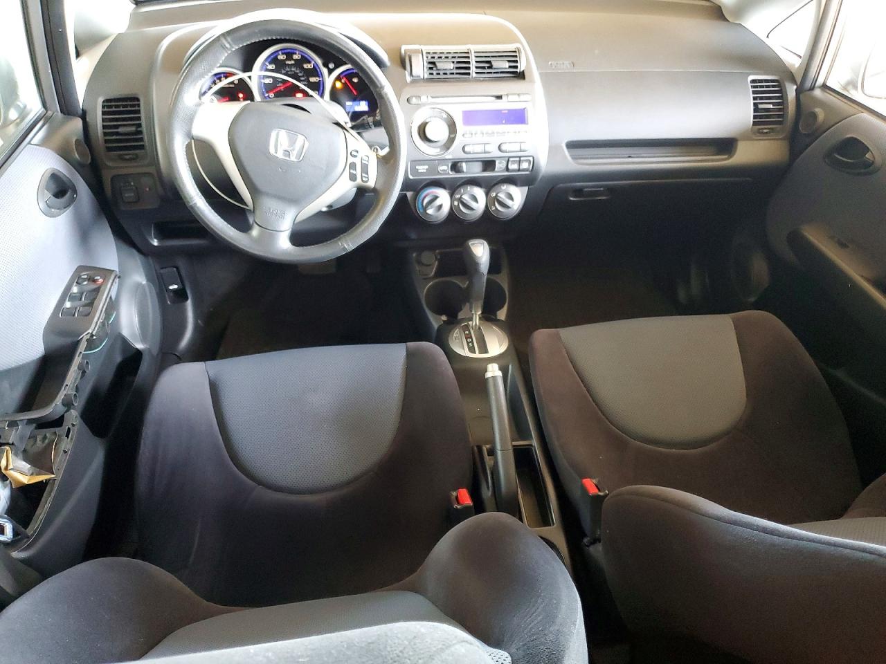 2008 Honda Fit Sport Серый vin: JHMGD38698S026317