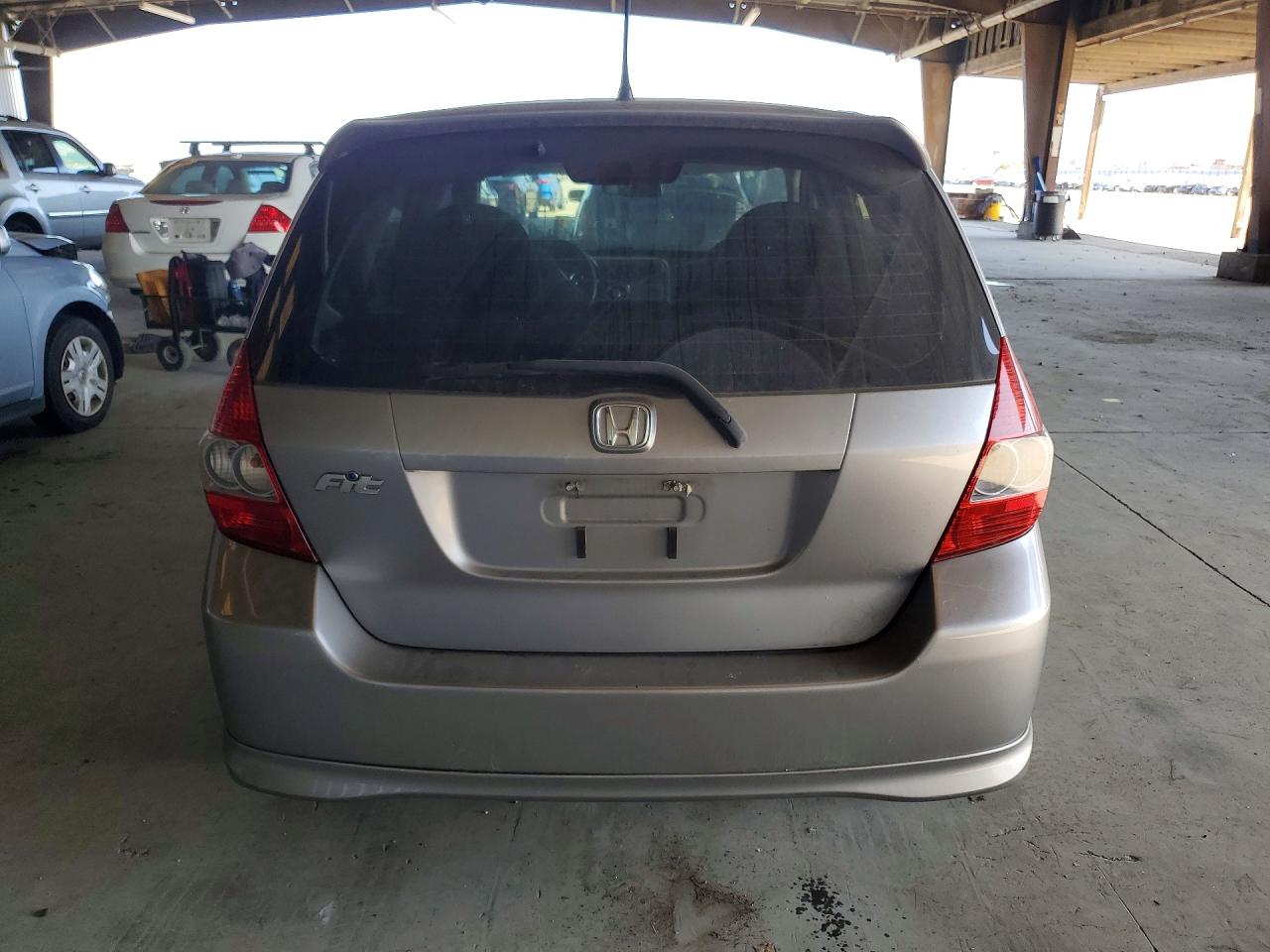 2008 Honda Fit Sport Серый vin: JHMGD38698S026317