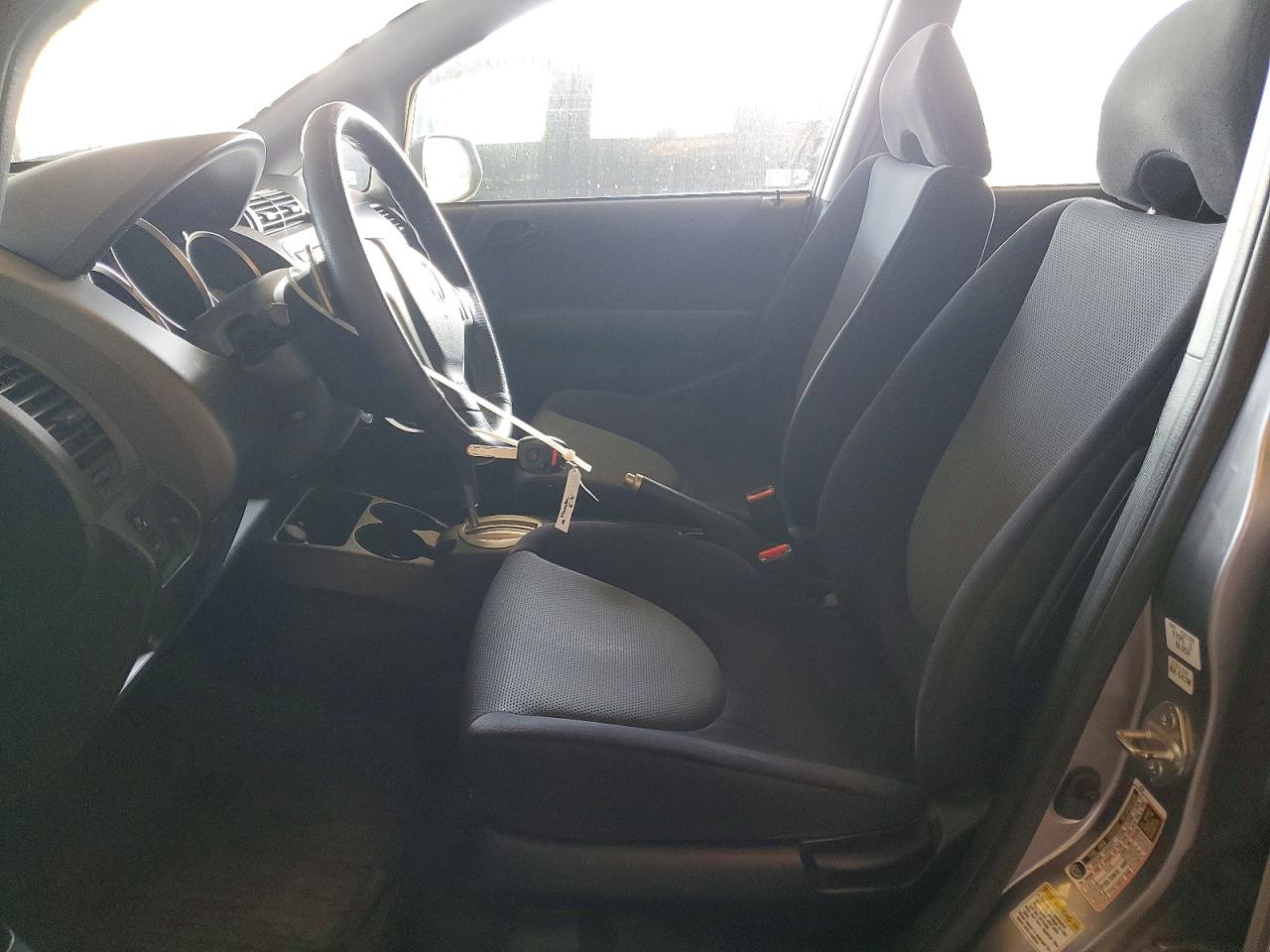 2008 Honda Fit Sport Серый vin: JHMGD38698S026317