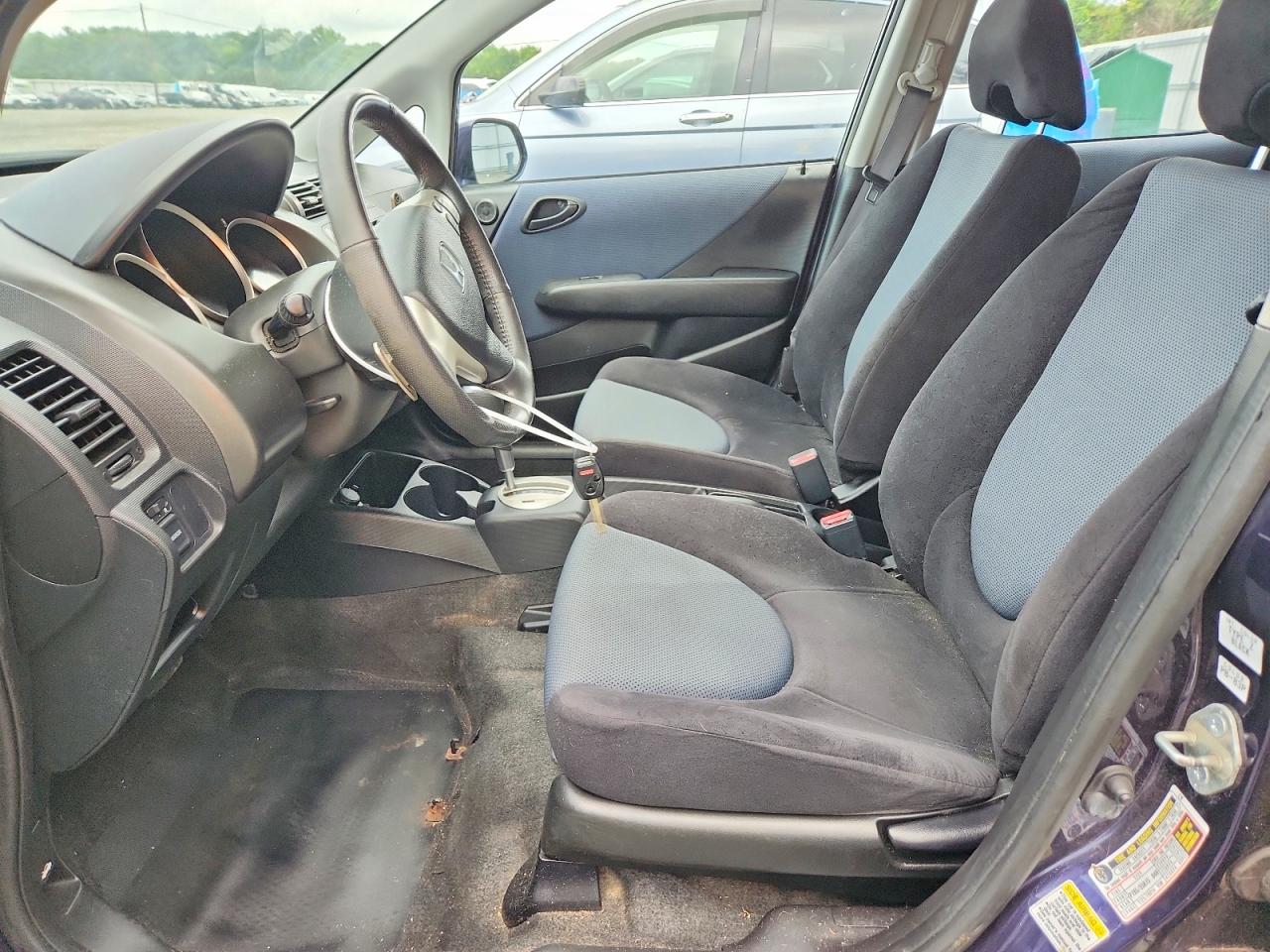 2008 Honda Fit Sport Purple vin: JHMGD38698S058460