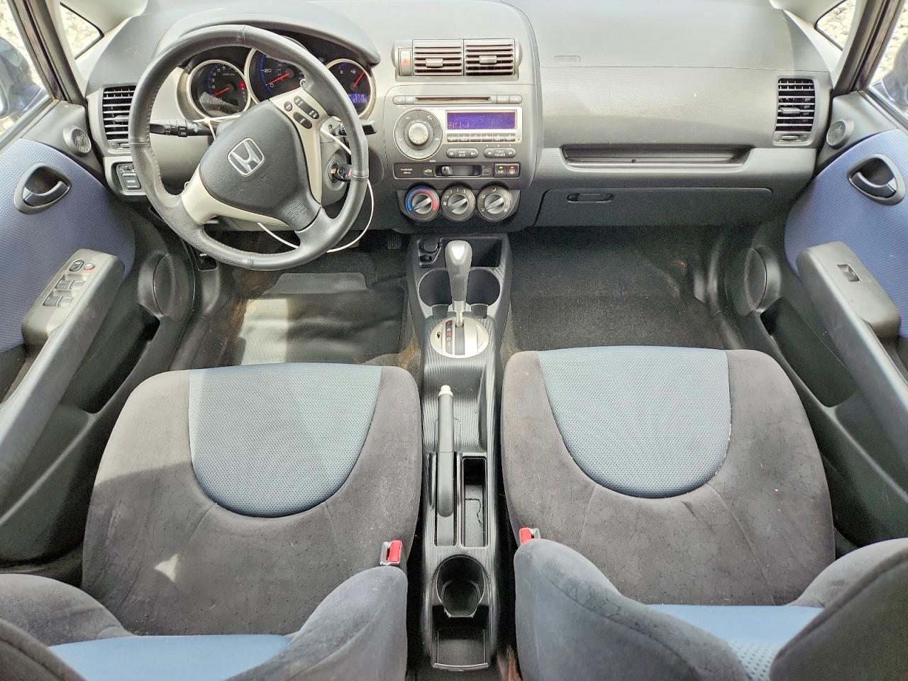 2008 Honda Fit Sport Purple vin: JHMGD38698S058460