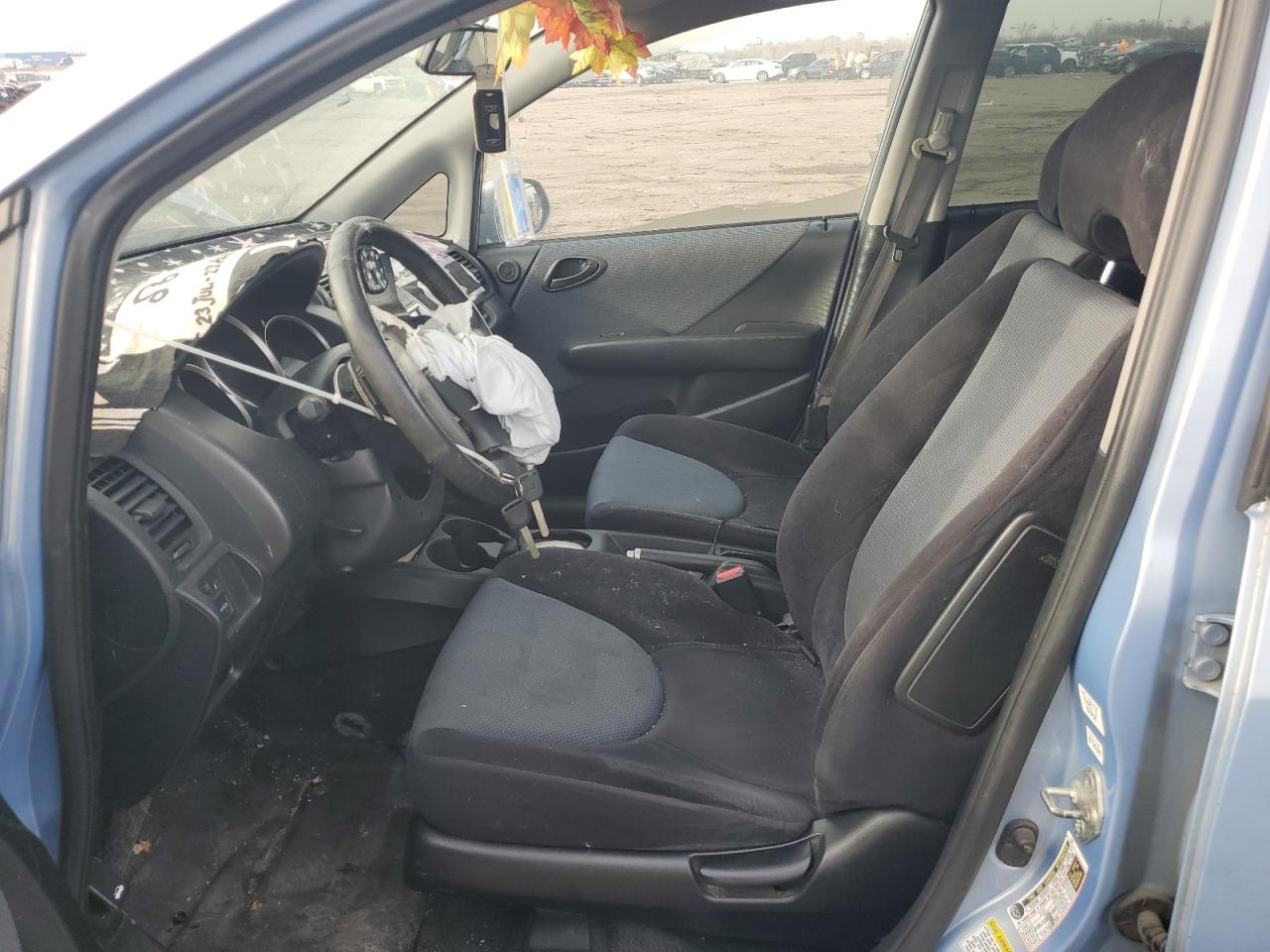 2008 Honda Fit Sport Синий vin: JHMGD386X8S003953