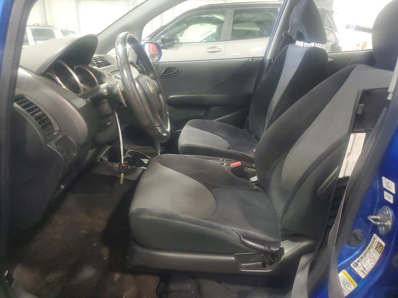 2008 Honda Fit Sport Blue vin: JHMGD386X8S024057
